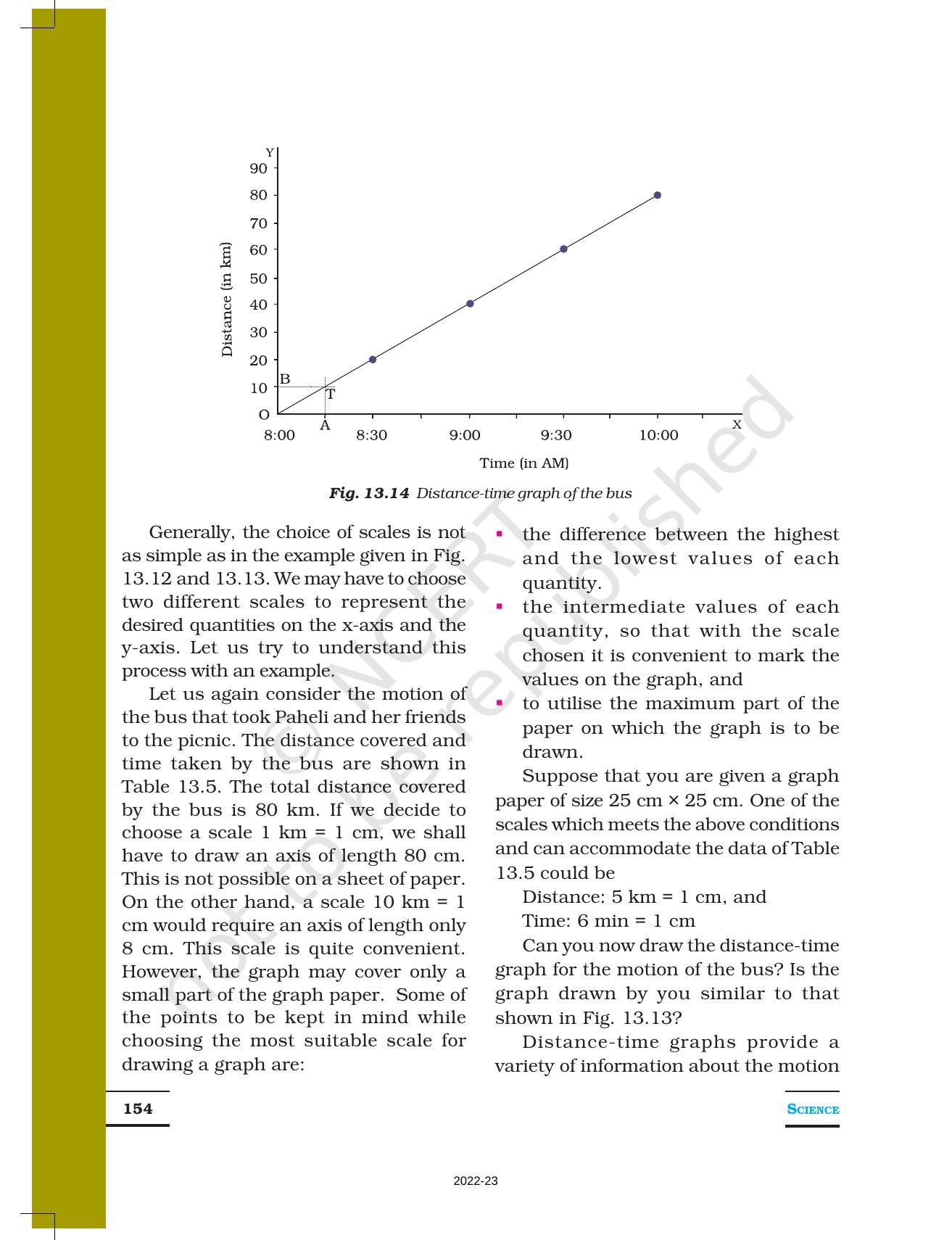 NCERT Book for Class 7 Science: Chapter 13-Motion and Time - Page 12
