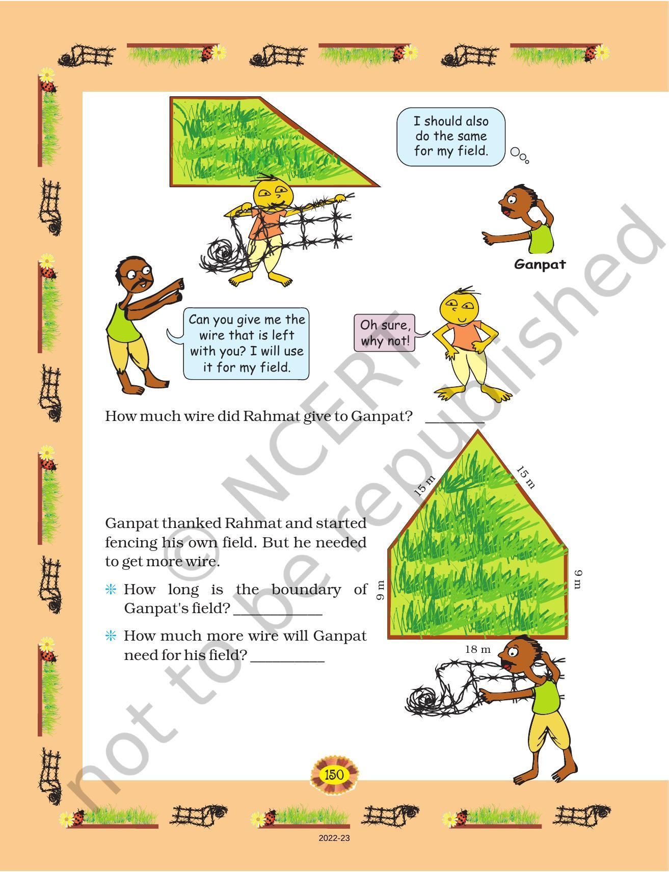 NCERT Book for Class 4 Maths Chapter 13 Fields and Fences - Page 2