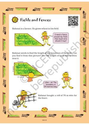 NCERT Book for Class 4 Maths Chapter 13 Fields and Fences