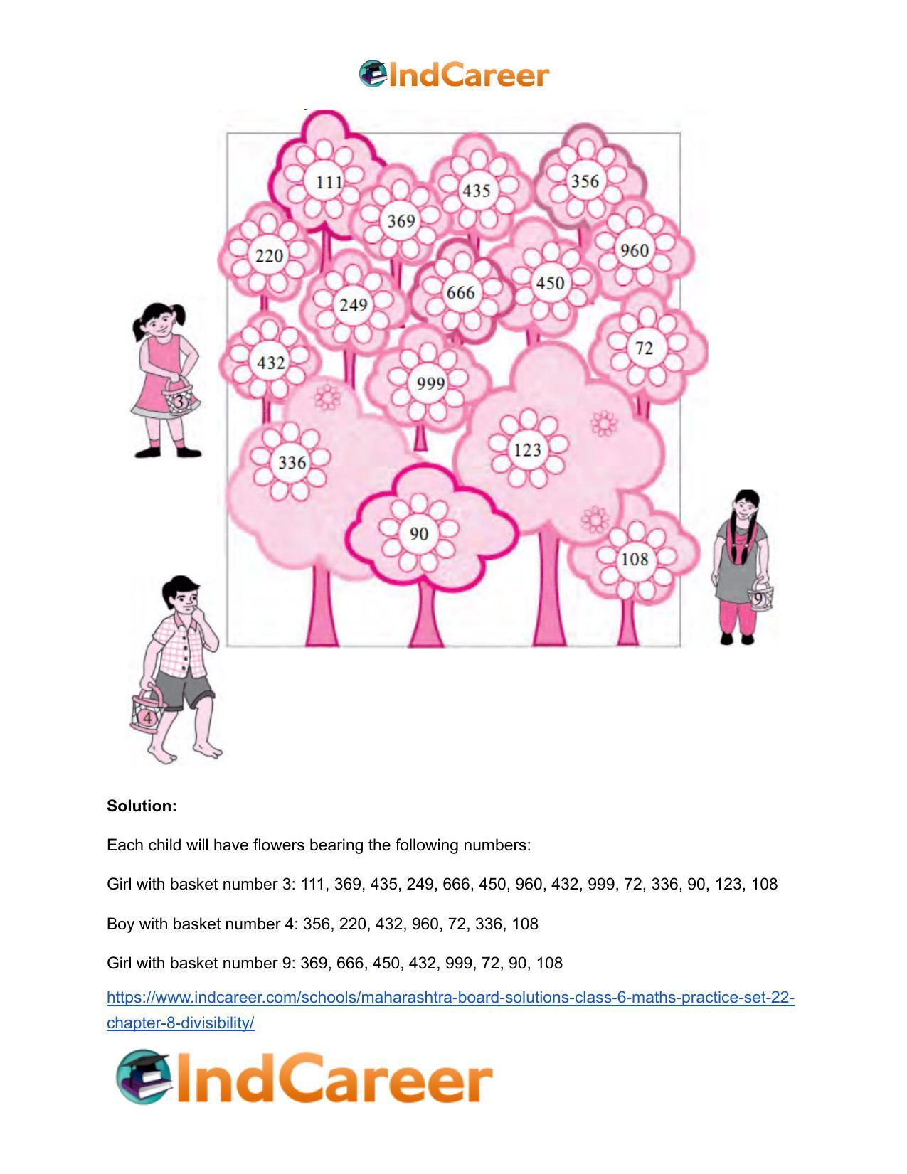 Maharashtra Board Solutions Class 6-Maths (Practice Set 22): Chapter 8- Divisibility - Page 3