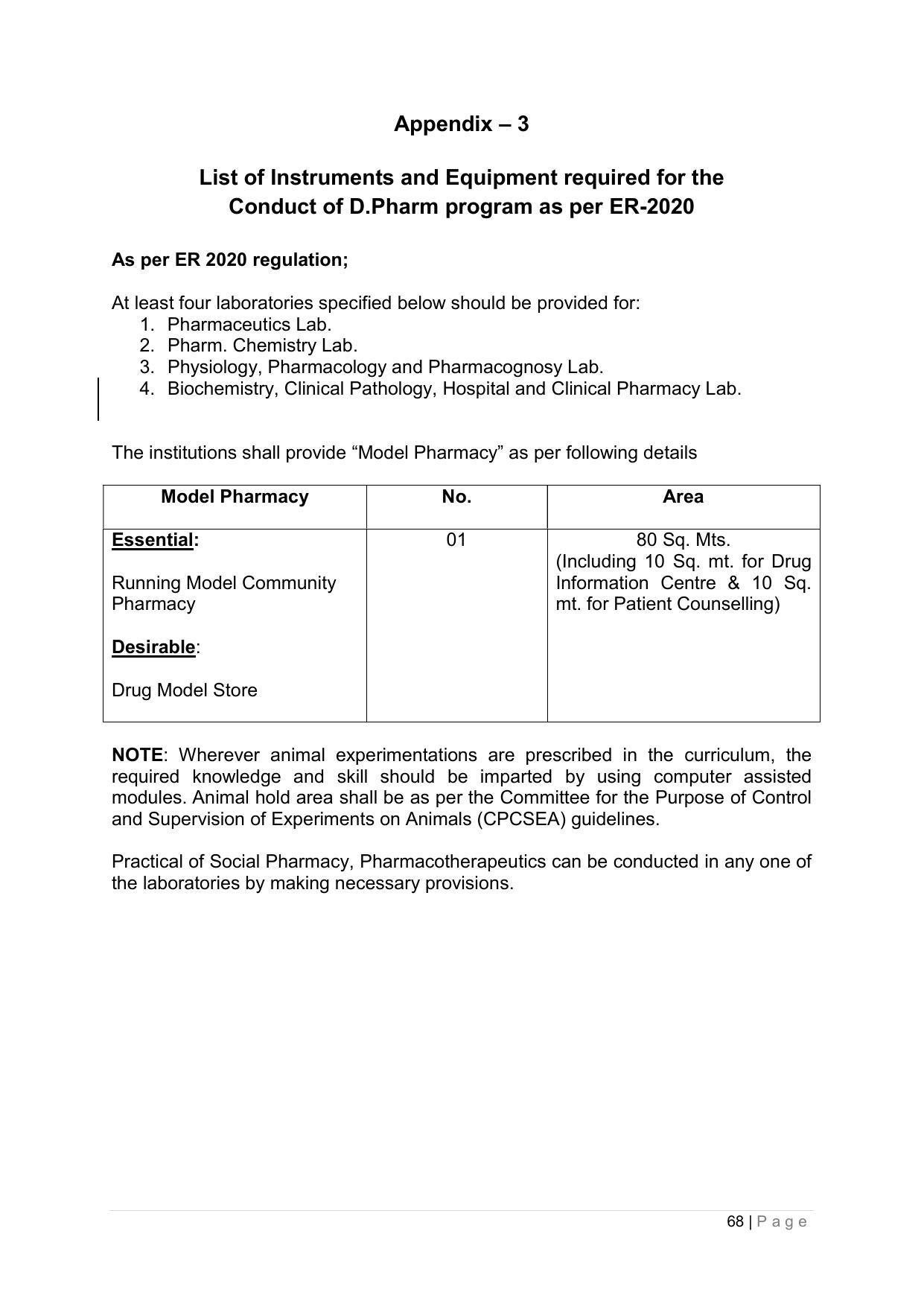 SYLLABUS FOR ANNUAL SYSTEM EFFECTIVE FROM (2021-2022) - PHARMACY - Page 72