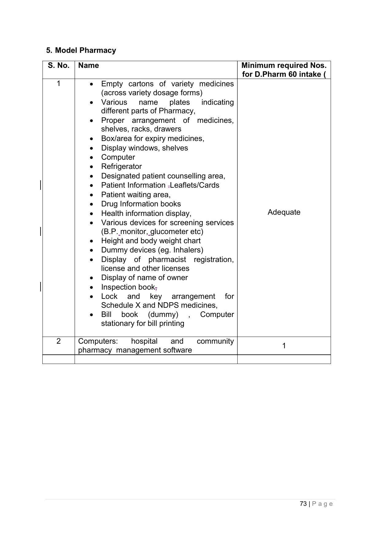 SYLLABUS FOR ANNUAL SYSTEM EFFECTIVE FROM (2021-2022) - PHARMACY - Page 77