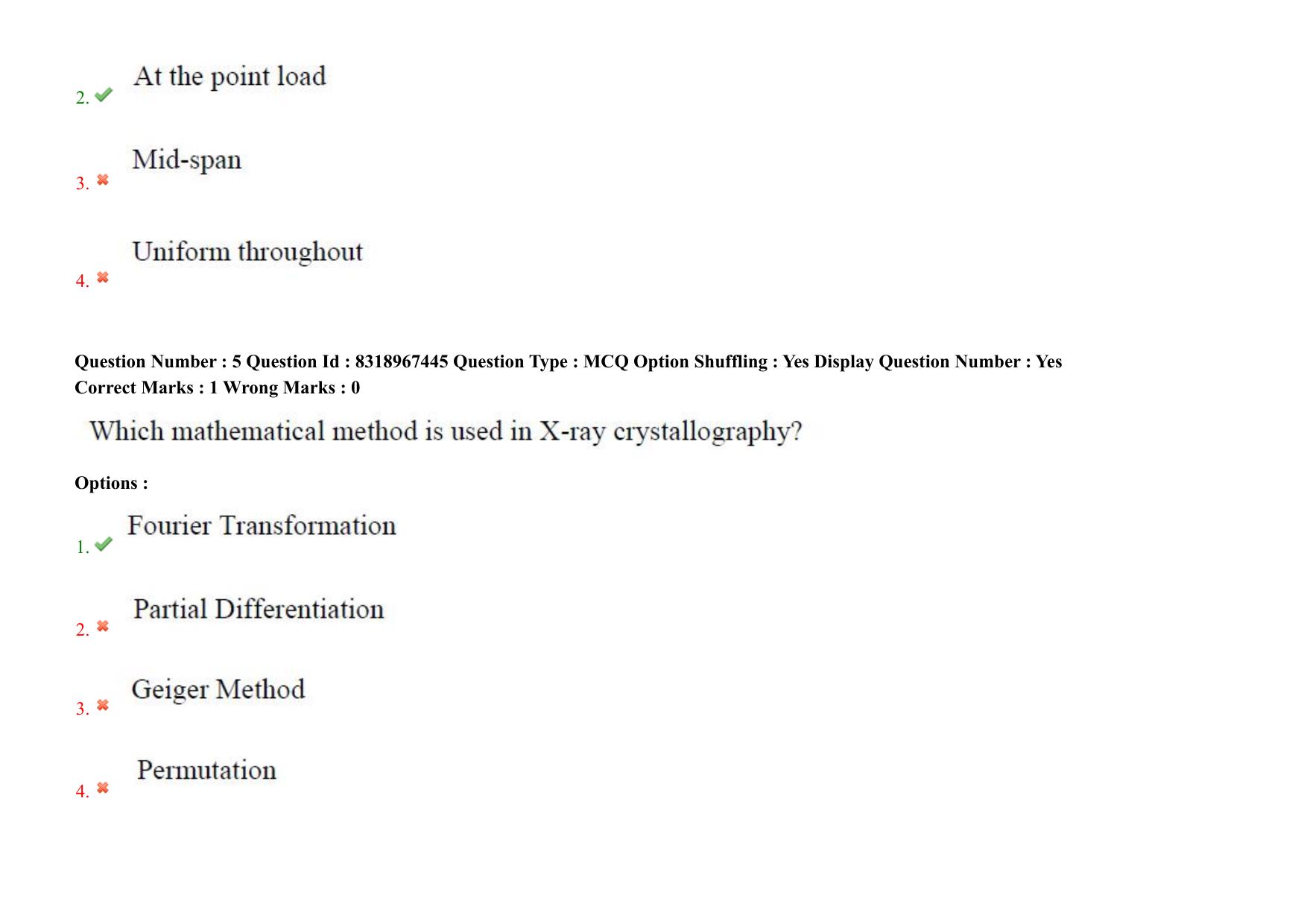 AP PGCET 2025 Nano Technology Paper with Answer Key - Page 5