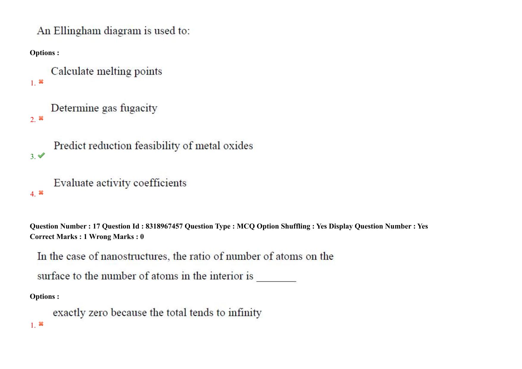 AP PGCET 2025 Nano Technology Paper with Answer Key - Page 13