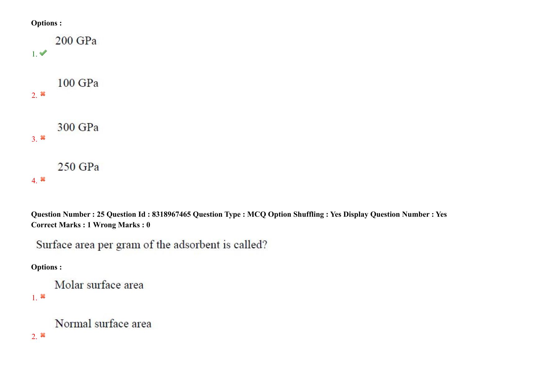 AP PGCET 2025 Nano Technology Paper with Answer Key - Page 19