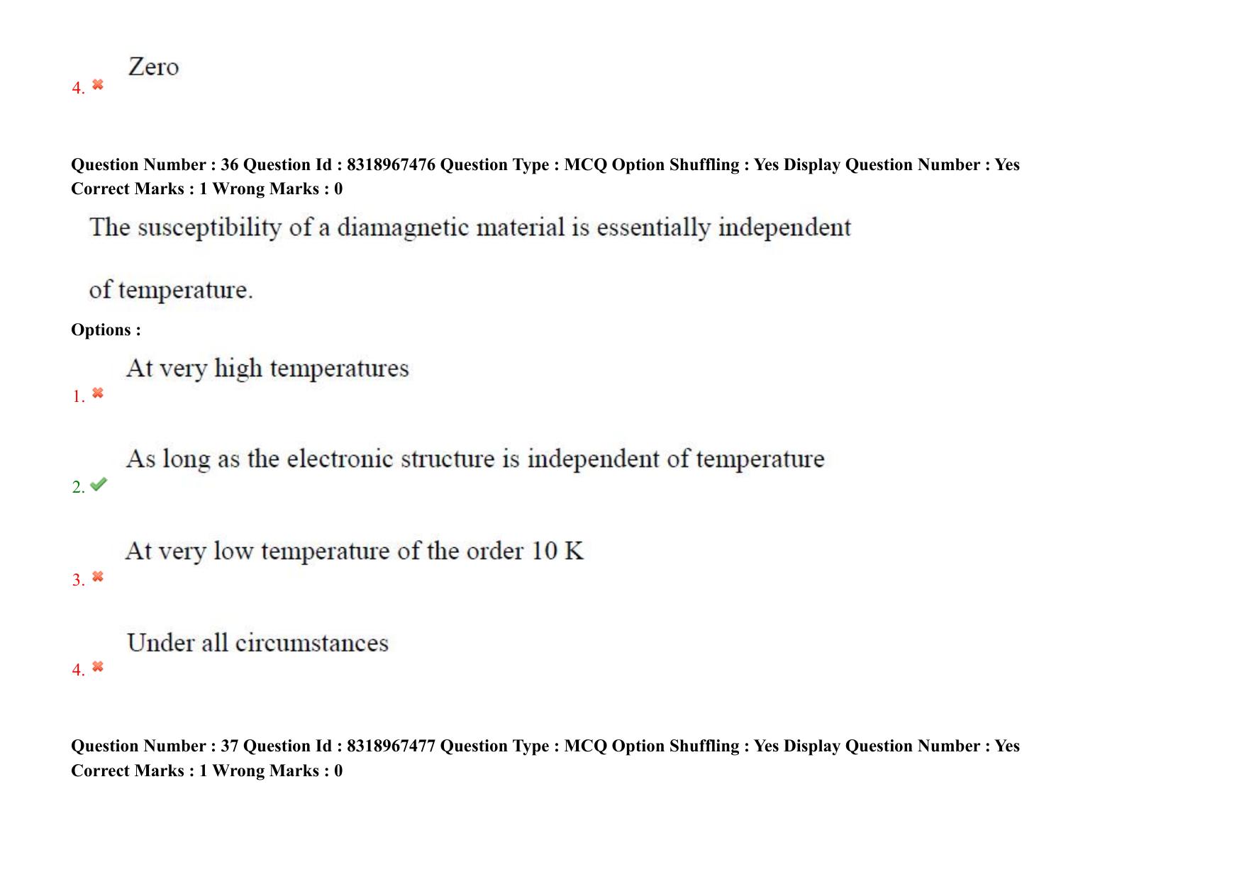 AP PGCET 2025 Nano Technology Paper with Answer Key - Page 27