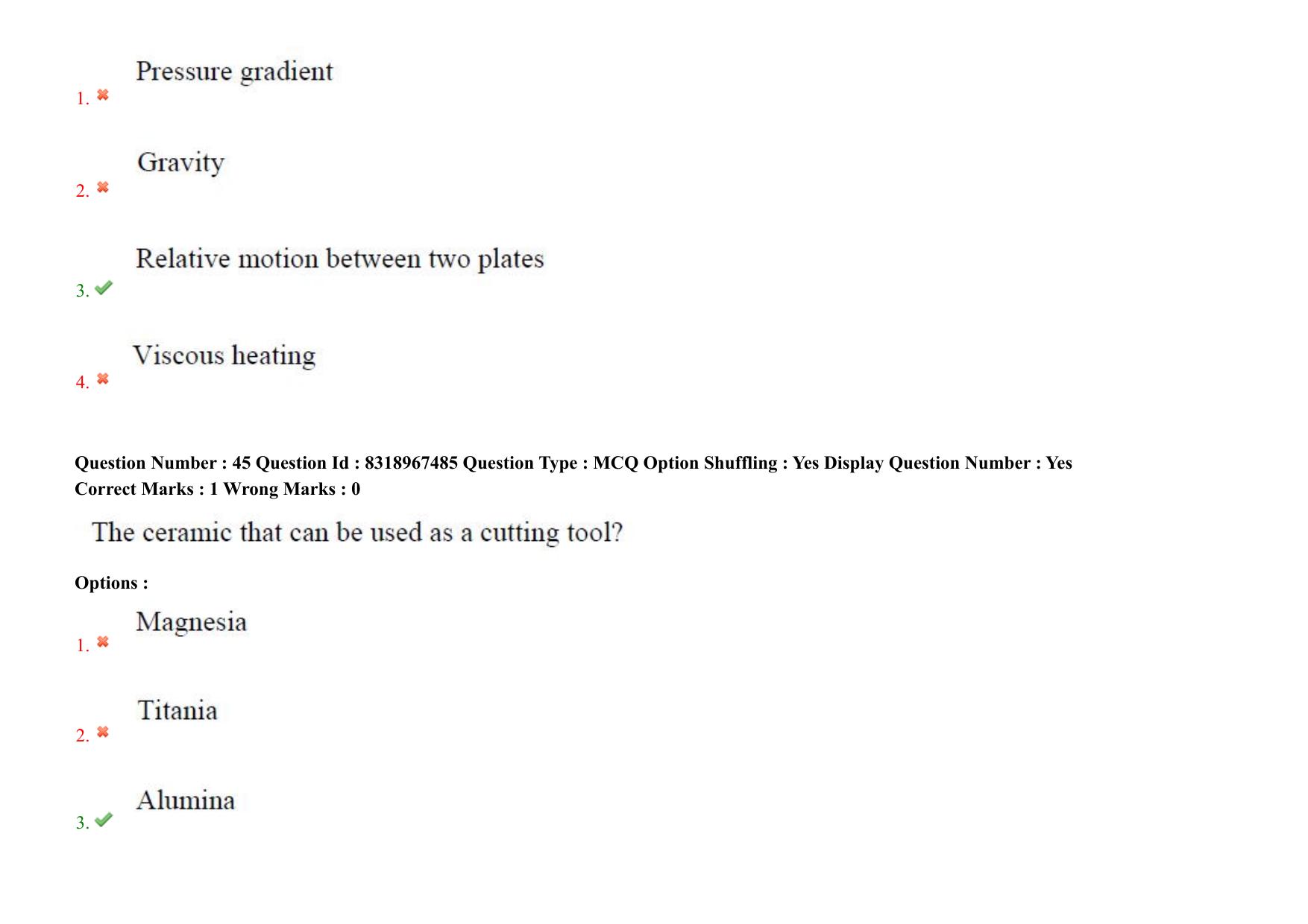AP PGCET 2025 Nano Technology Paper with Answer Key - Page 33