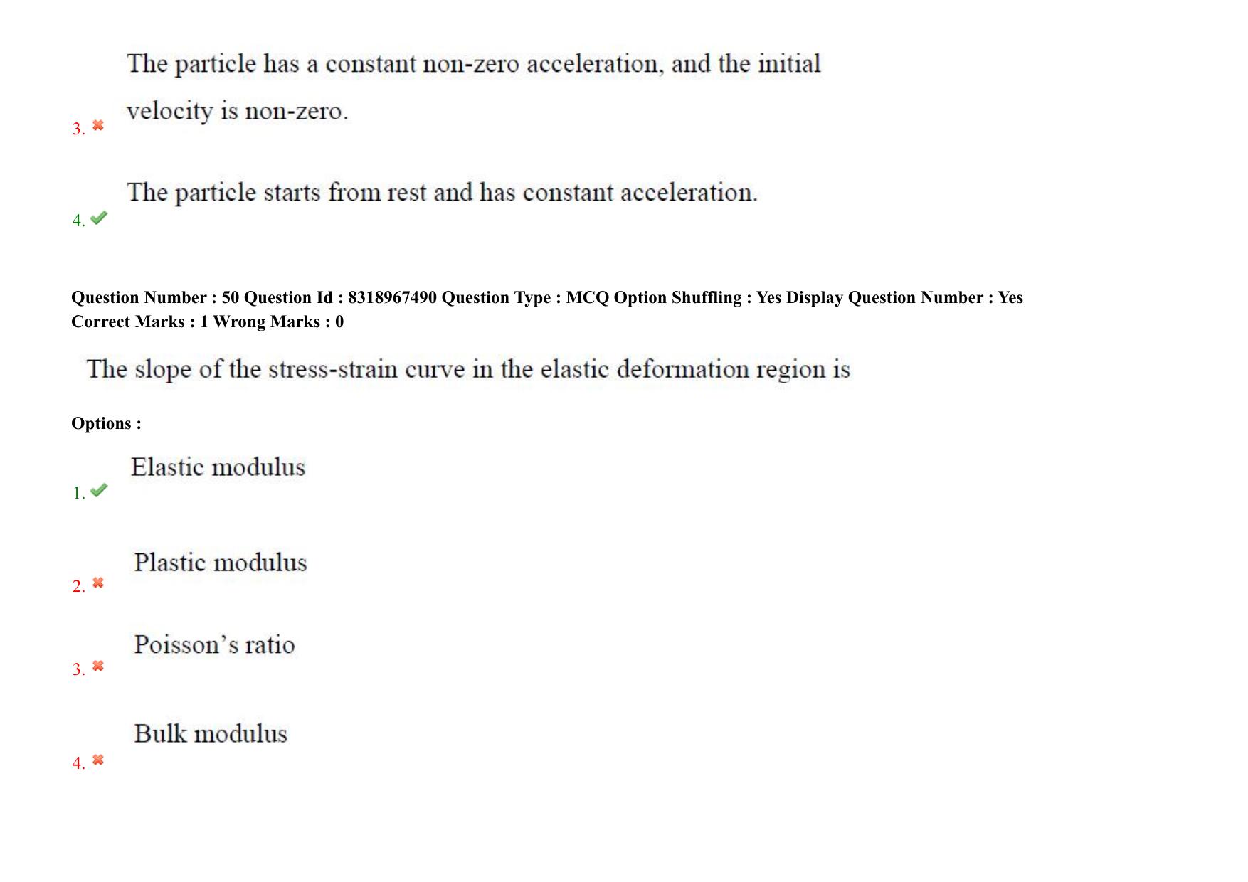 AP PGCET 2025 Nano Technology Paper with Answer Key - Page 37