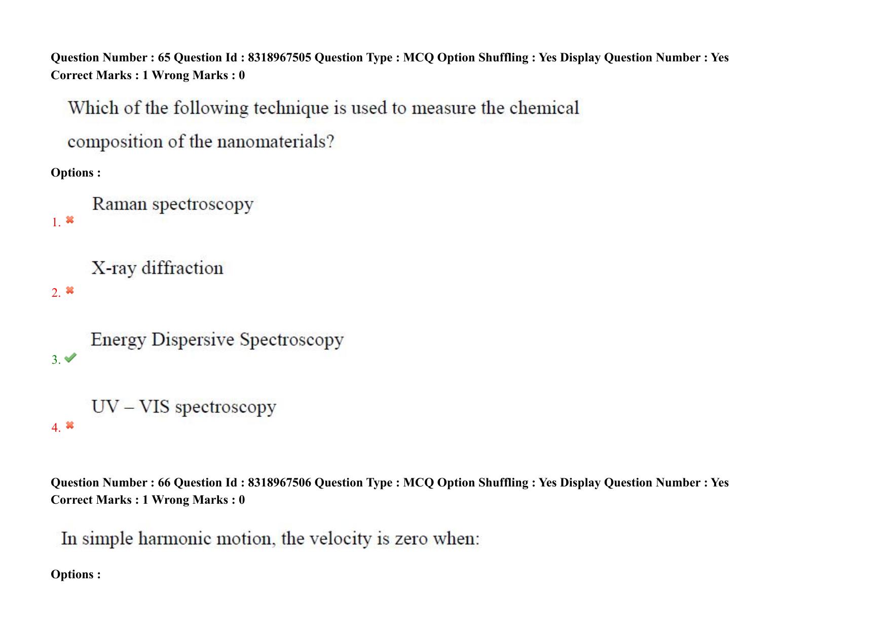 AP PGCET 2025 Nano Technology Paper with Answer Key - Page 48
