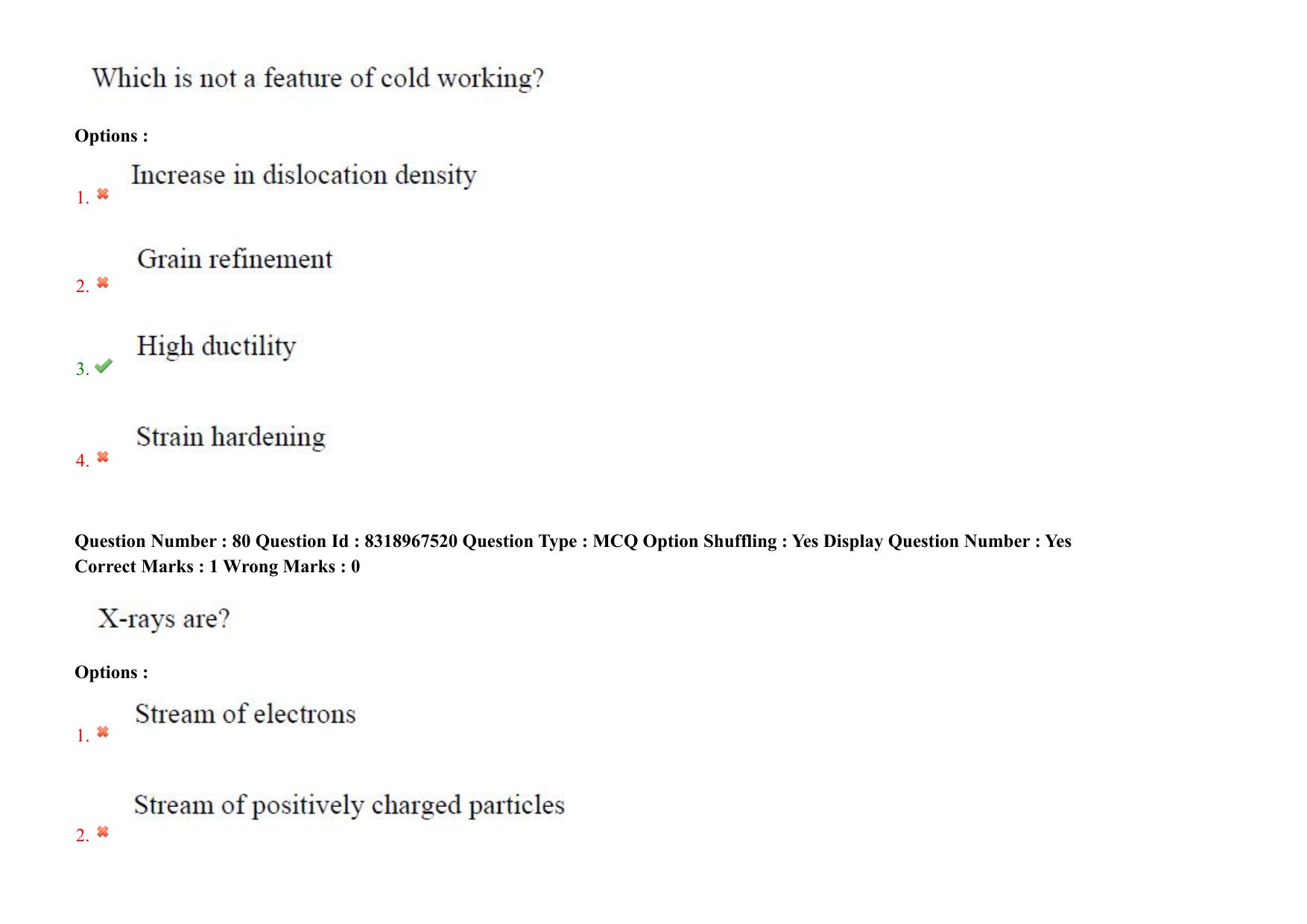 AP PGCET 2025 Nano Technology Paper with Answer Key - Page 58