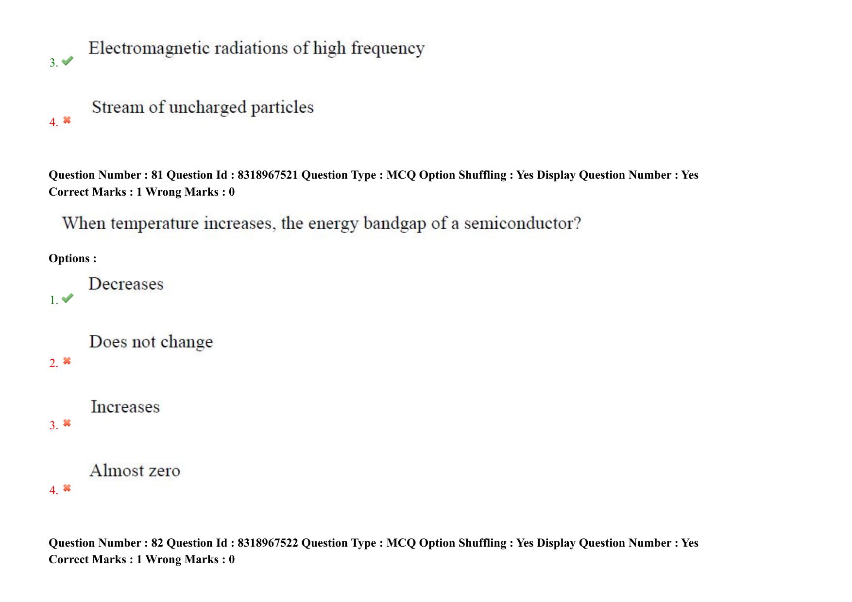 AP PGCET 2025 Nano Technology Paper with Answer Key - Page 59