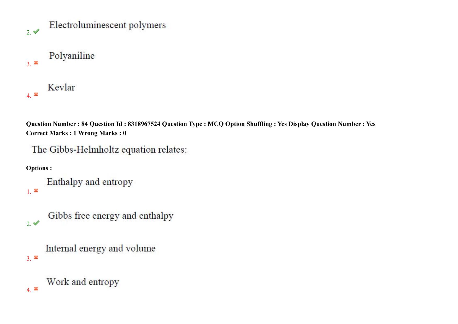 AP PGCET 2025 Nano Technology Paper with Answer Key - Page 61
