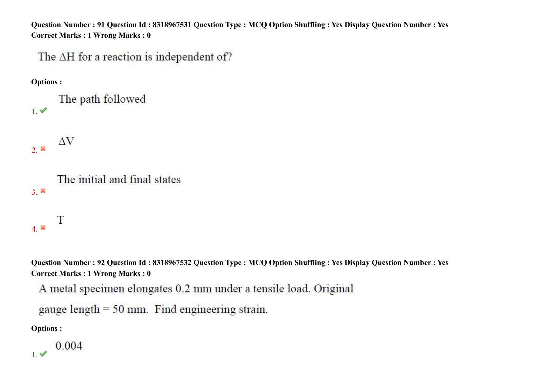 AP PGCET 2025 Nano Technology Paper with Answer Key - Page 67
