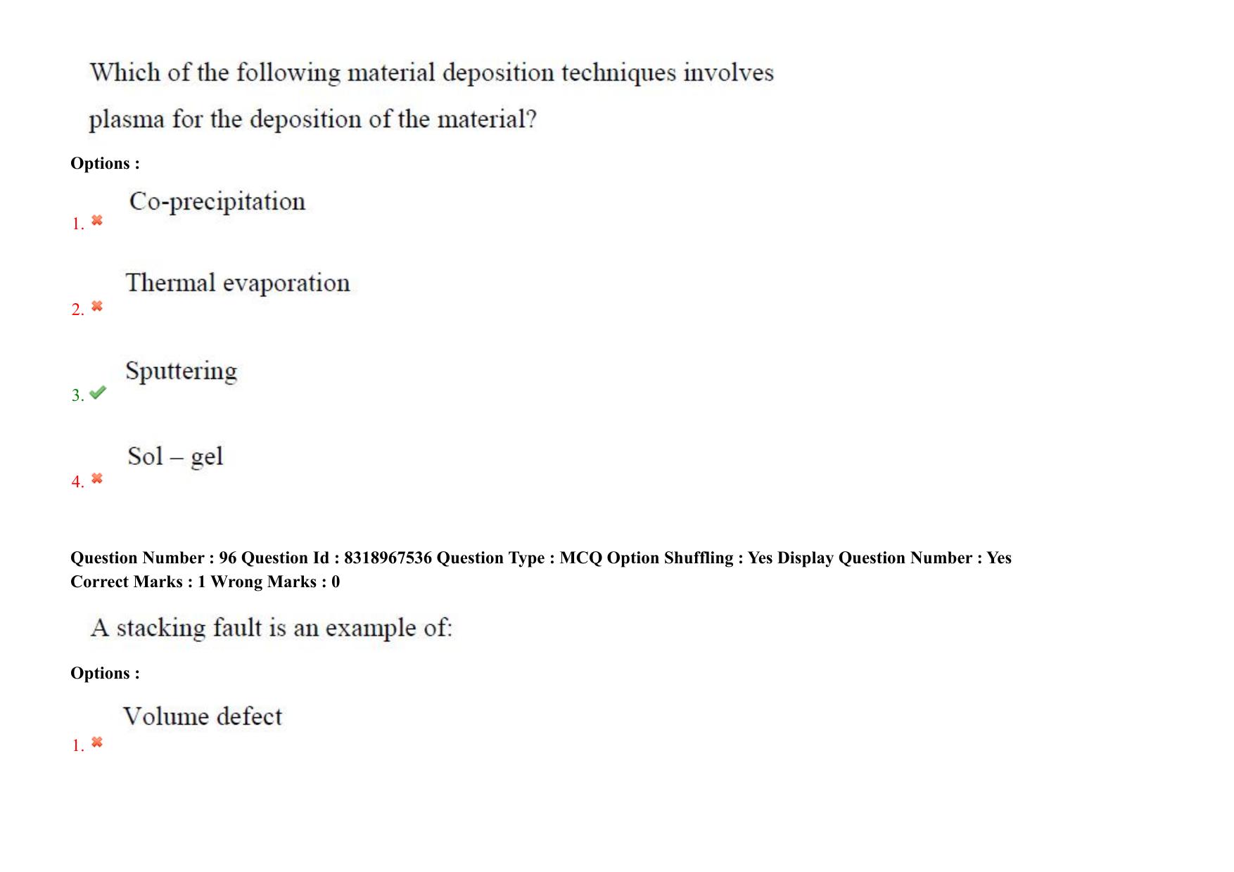 AP PGCET 2025 Nano Technology Paper with Answer Key - Page 70