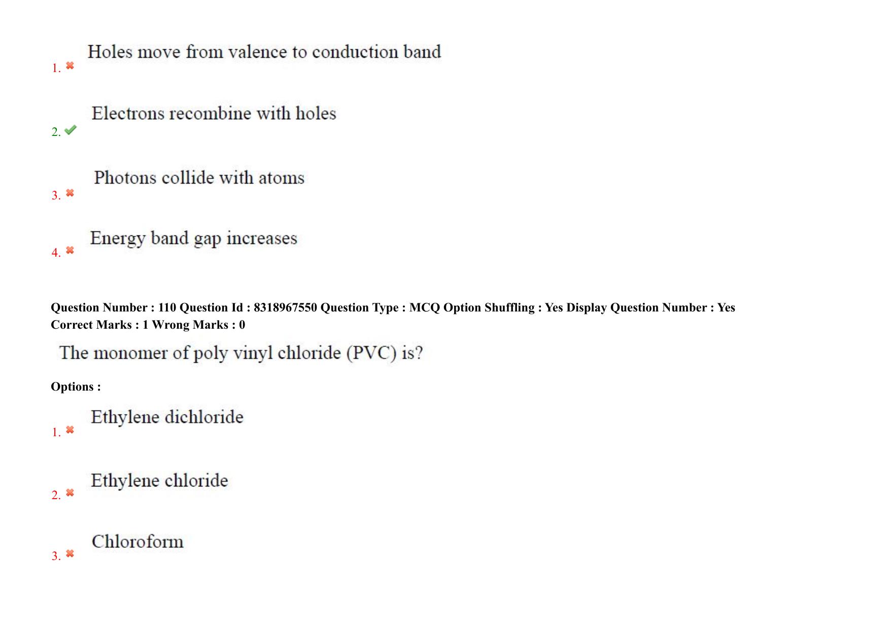 AP PGCET 2025 Nano Technology Paper with Answer Key - Page 80