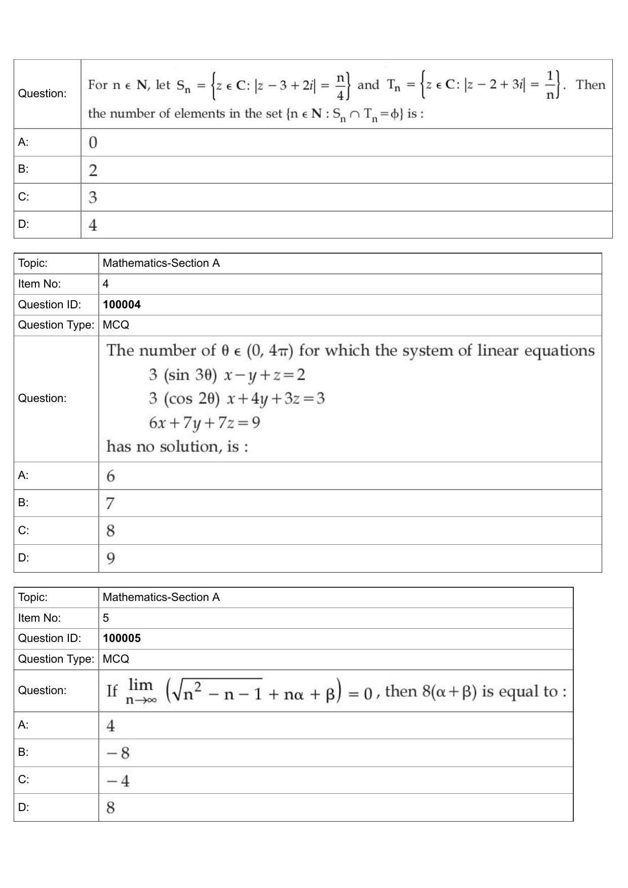JEE Mains 2022: BTech English (Shift 1) 25-07-2022 Question Paper - Page 2