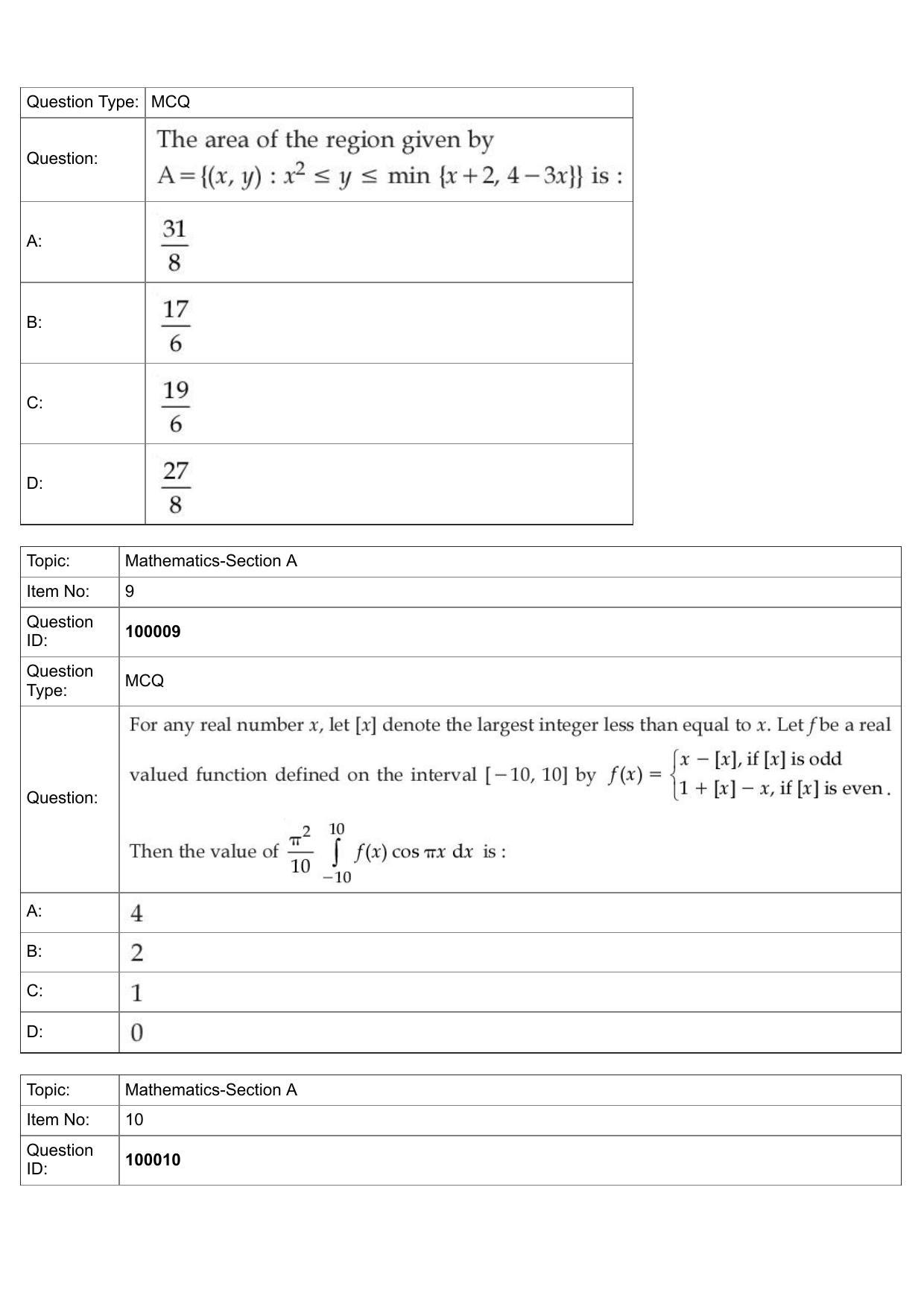 JEE Mains 2022: BTech English (Shift 1) 25-07-2022 Question Paper - Page 4