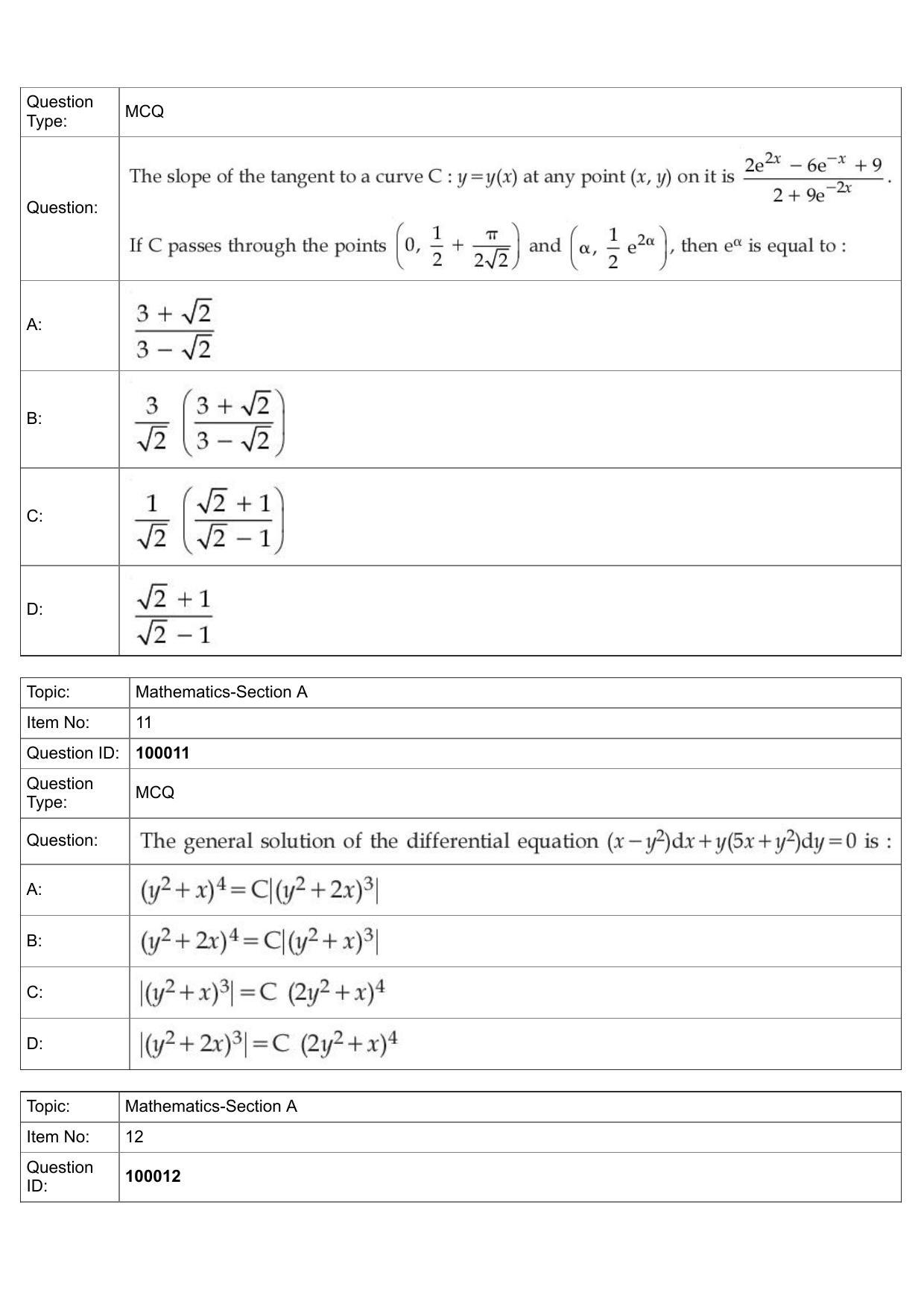 JEE Mains 2022: BTech English (Shift 1) 25-07-2022 Question Paper - Page 5