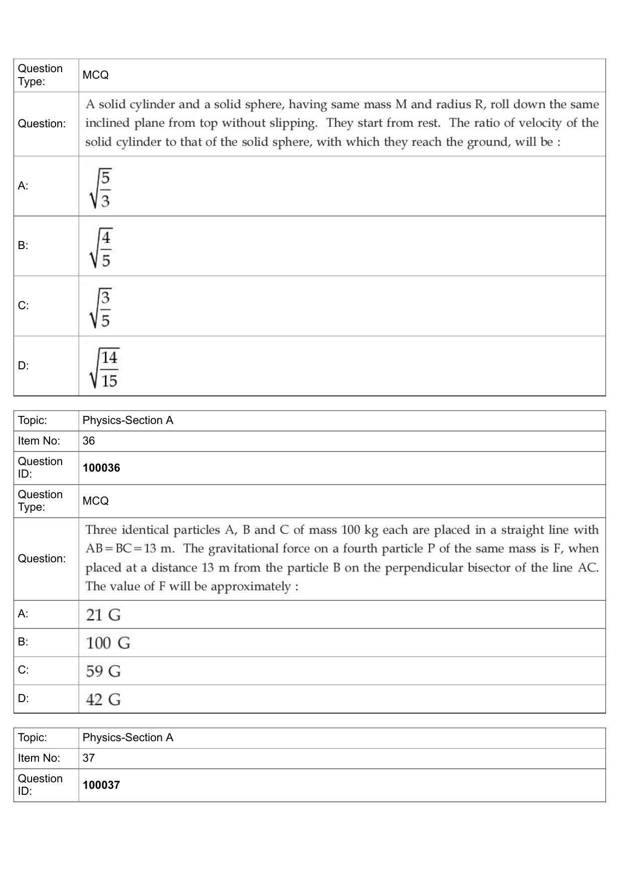 JEE Mains 2022: BTech English (Shift 1) 25-07-2022 Question Paper - Page 15