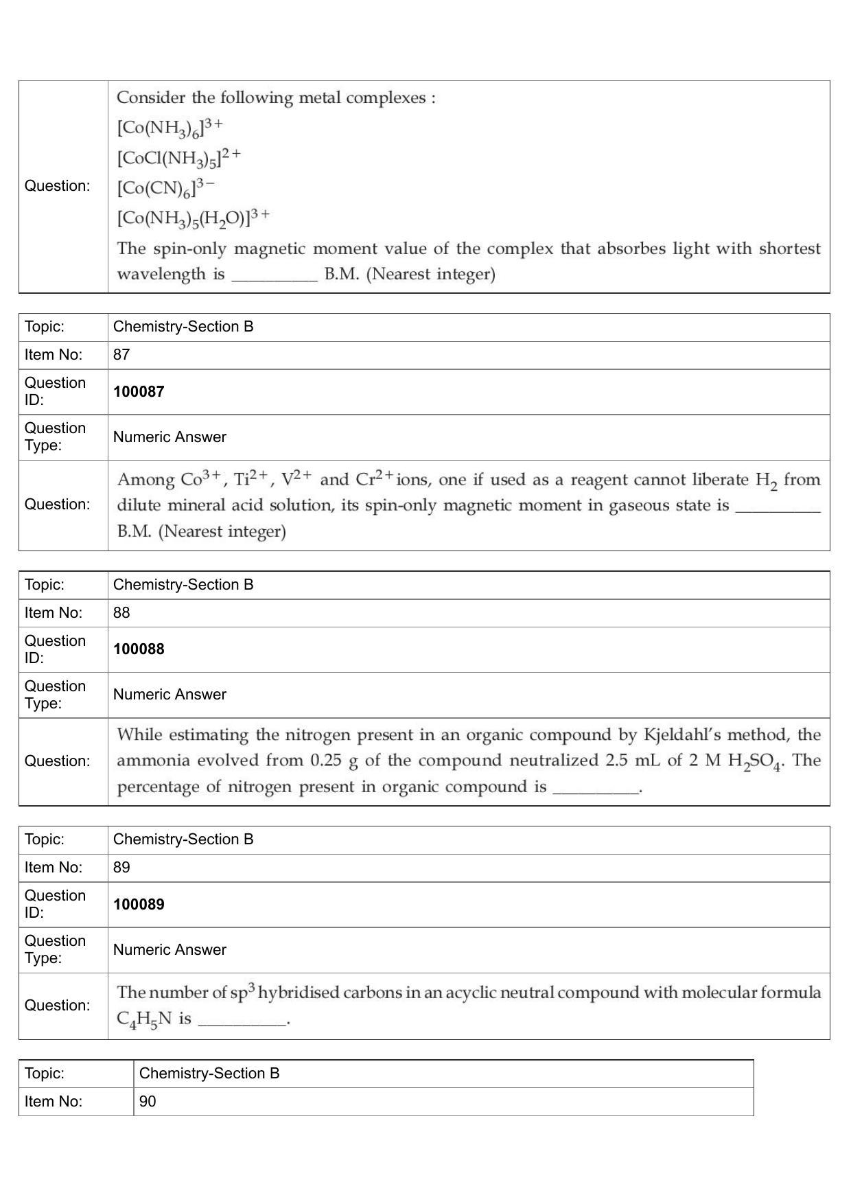 JEE Mains 2022: BTech English (Shift 1) 25-07-2022 Question Paper - Page 40