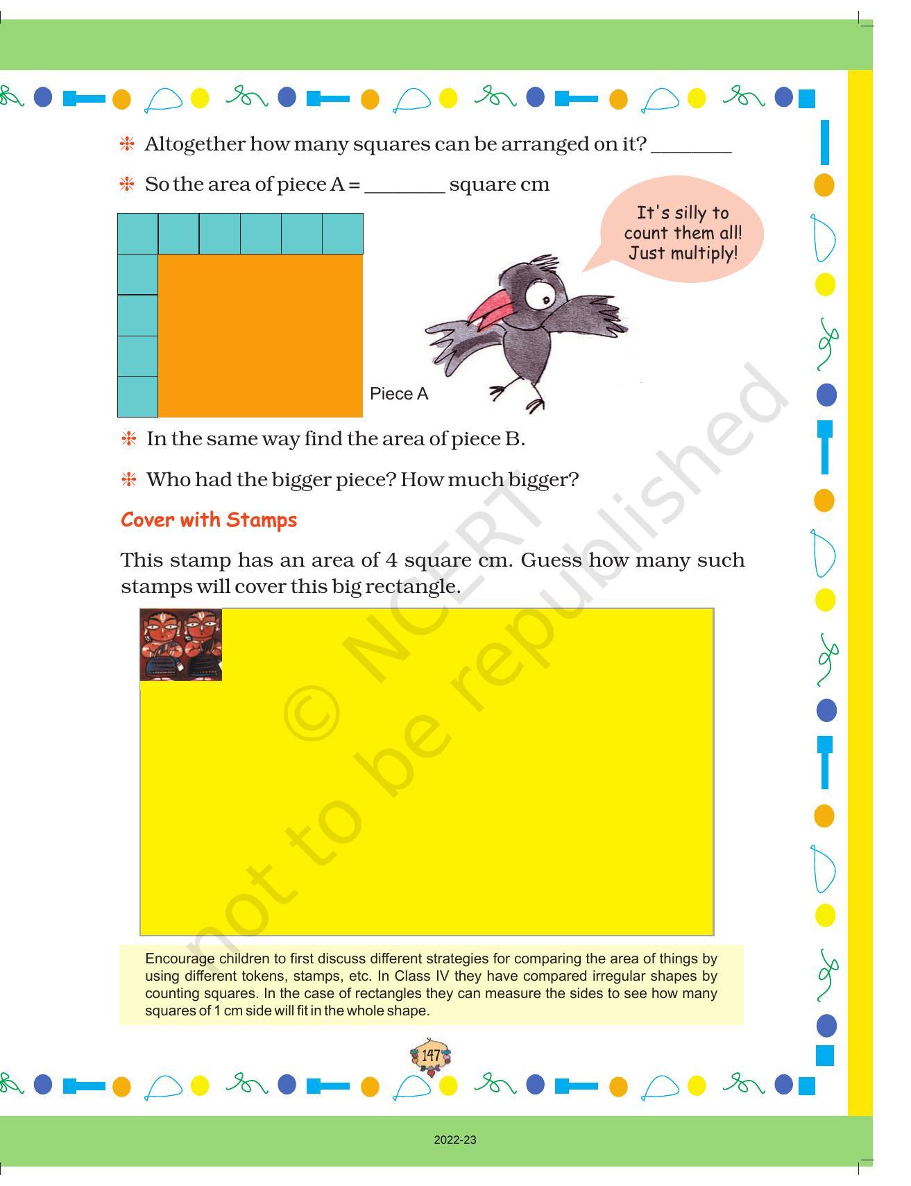 NCERT Book for Class 5 Maths Chapter 11 Area and its Boundary - Page 2