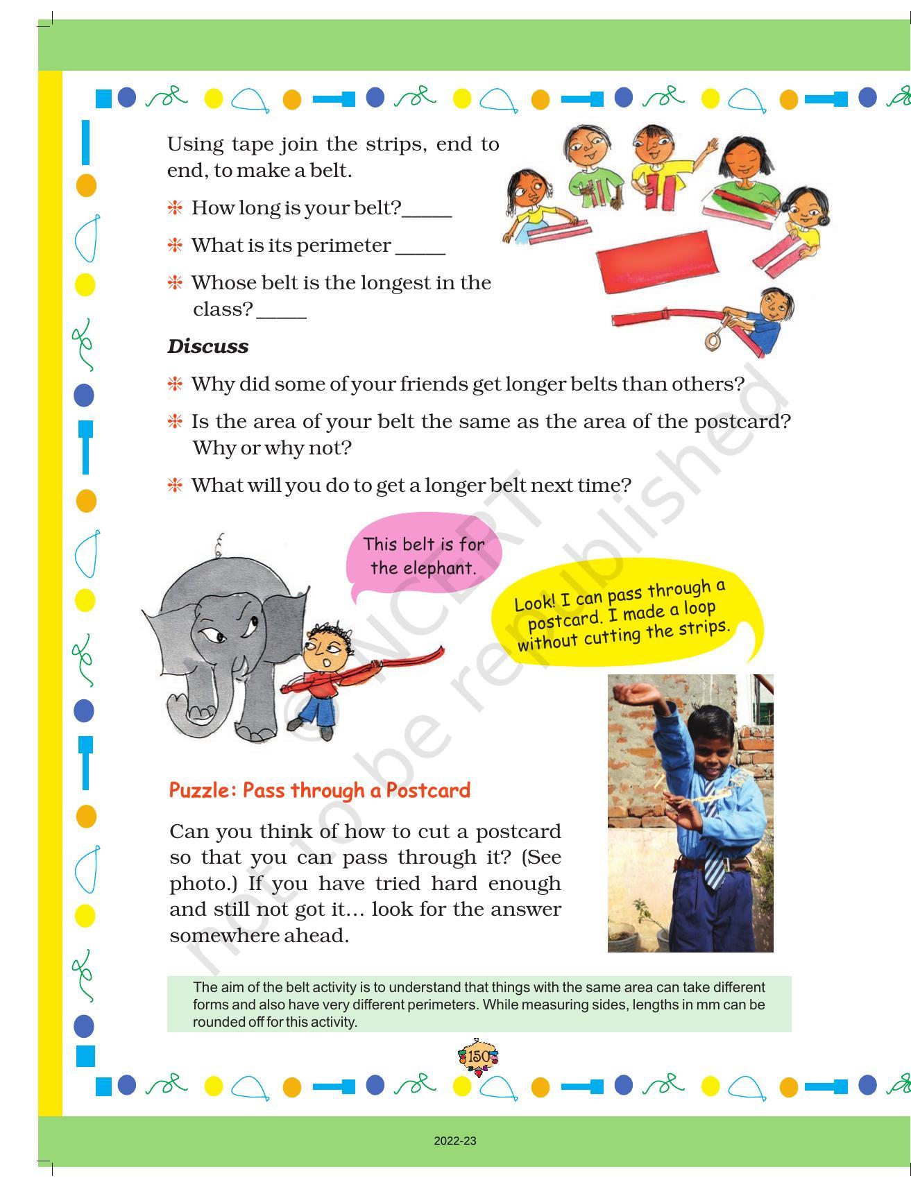 NCERT Book for Class 5 Maths Chapter 11 Area and its Boundary - Page 5