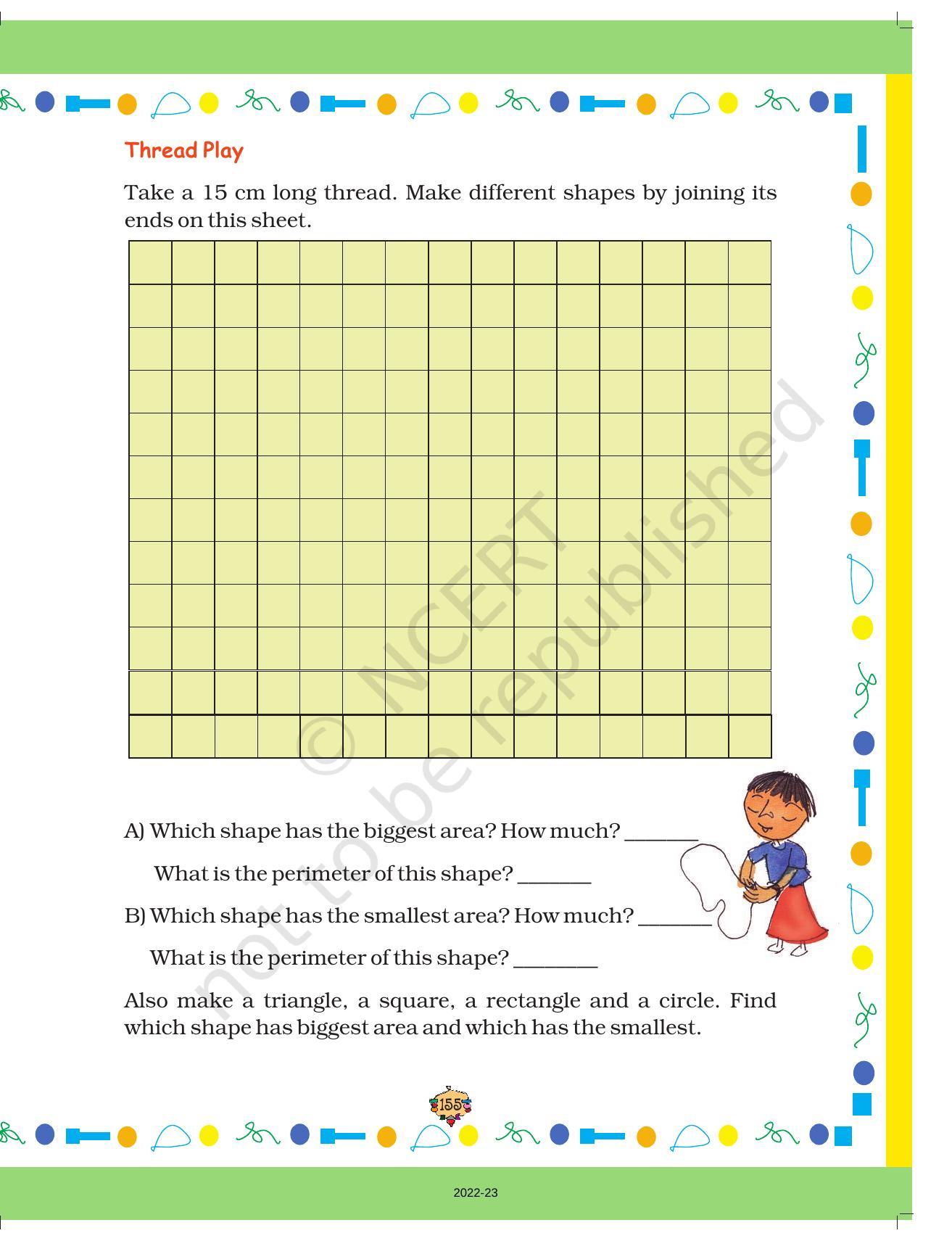 NCERT Book for Class 5 Maths Chapter 11 Area and its Boundary - Page 10