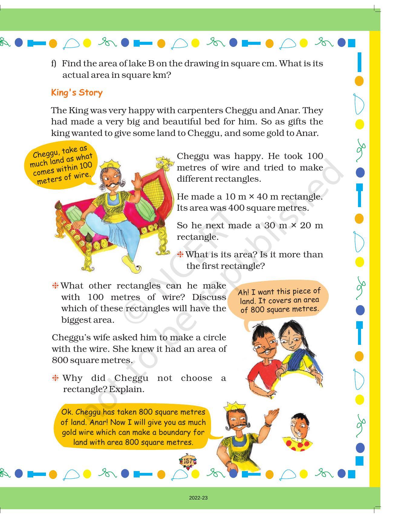 NCERT Book for Class 5 Maths Chapter 11 Area and its Boundary - Page 12
