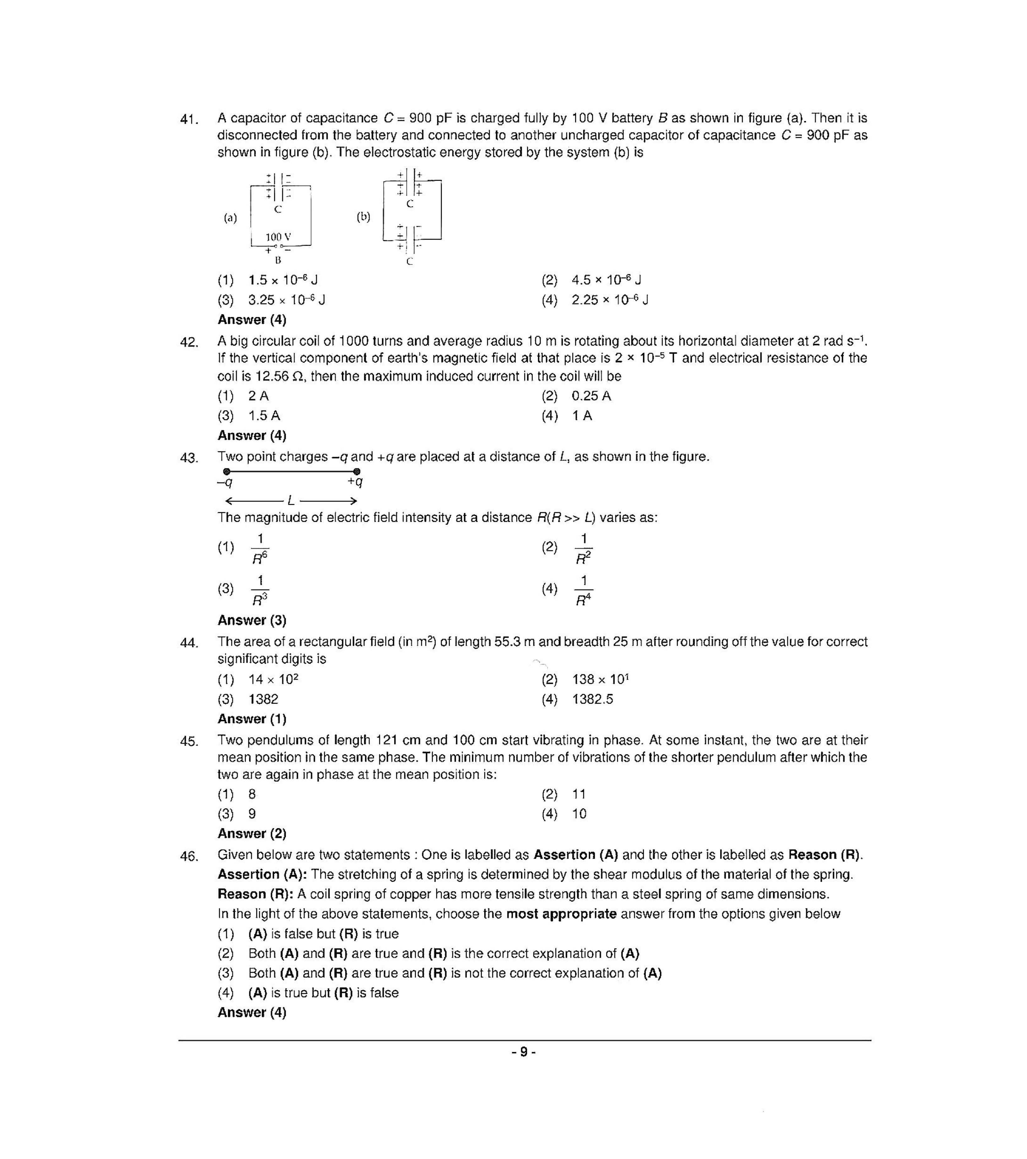 NEET R3 2022 Question Paper - Page 8