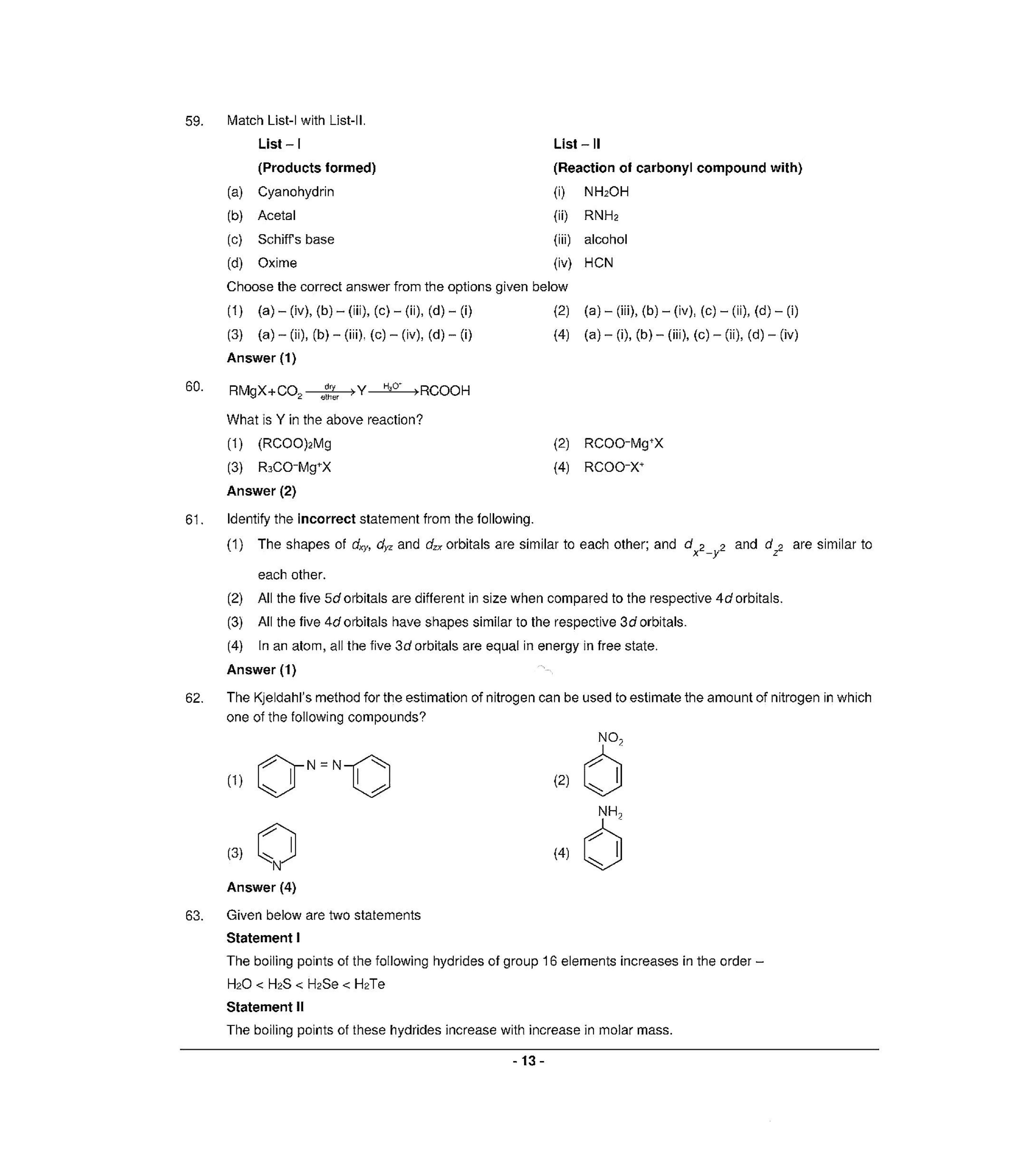NEET R3 2022 Question Paper - Page 12