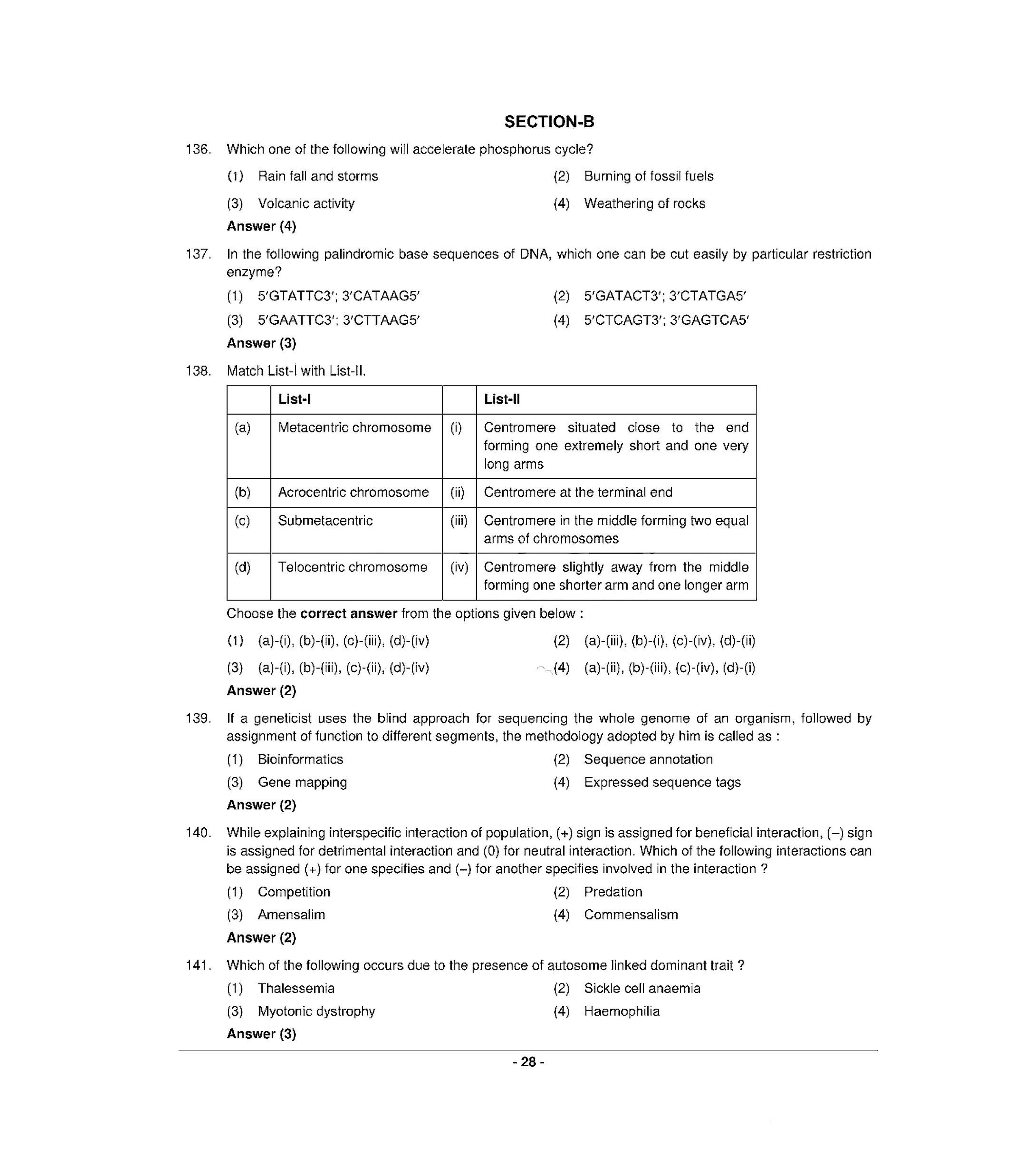 NEET R3 2022 Question Paper - Page 27