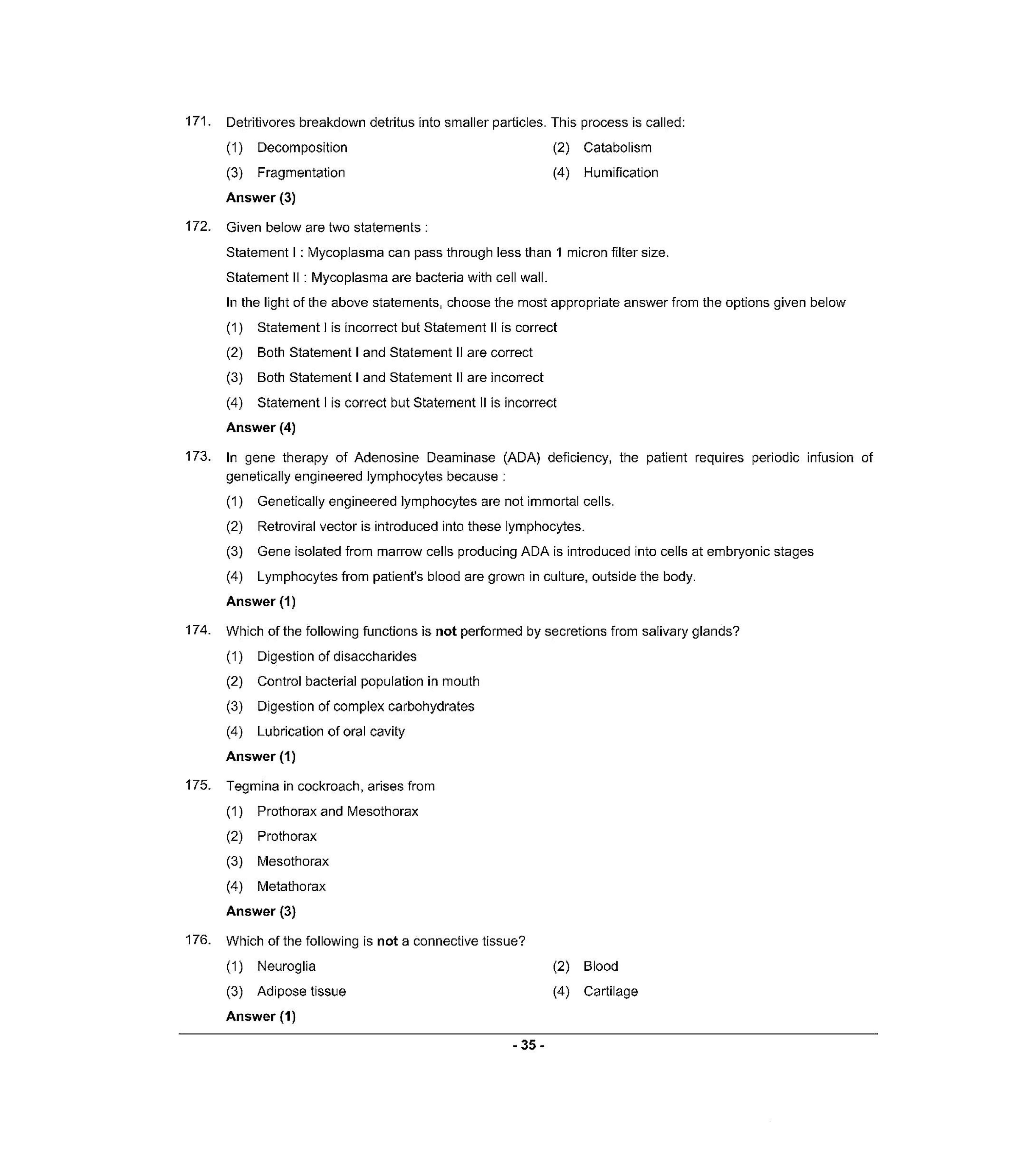 NEET R3 2022 Question Paper - Page 34