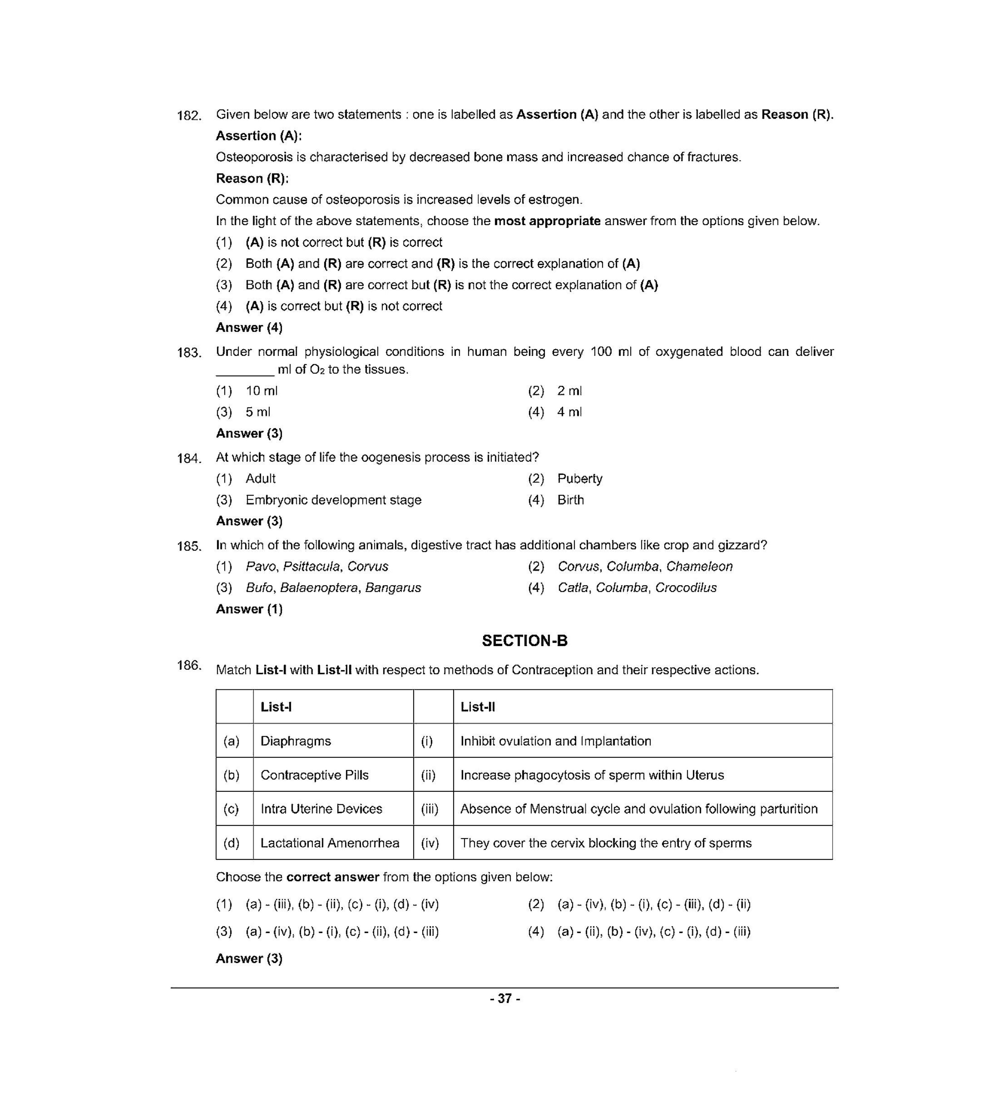 NEET R3 2022 Question Paper - Page 36