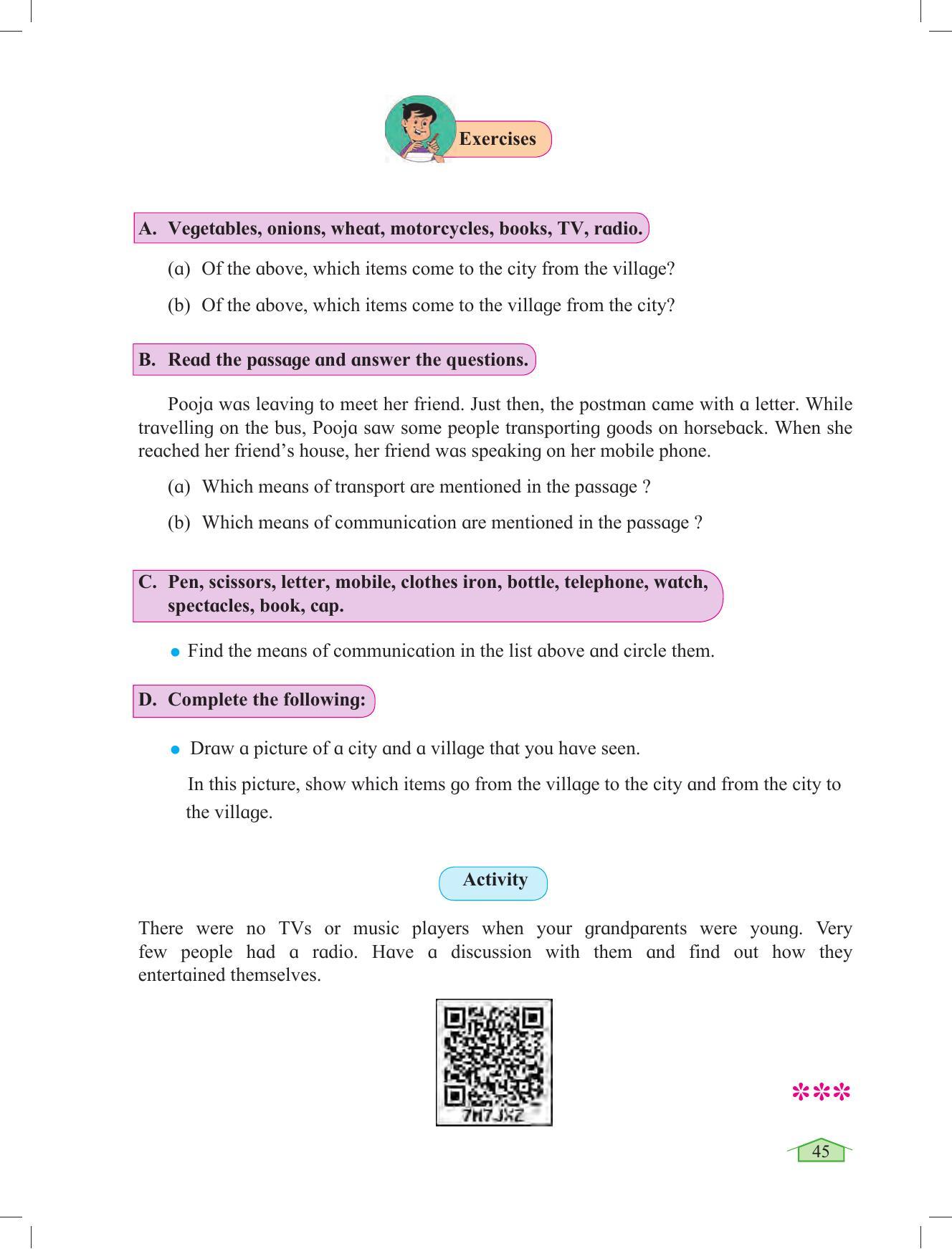 Maharashtra Board Class 3 Environmental Studies Textbook - Page 55