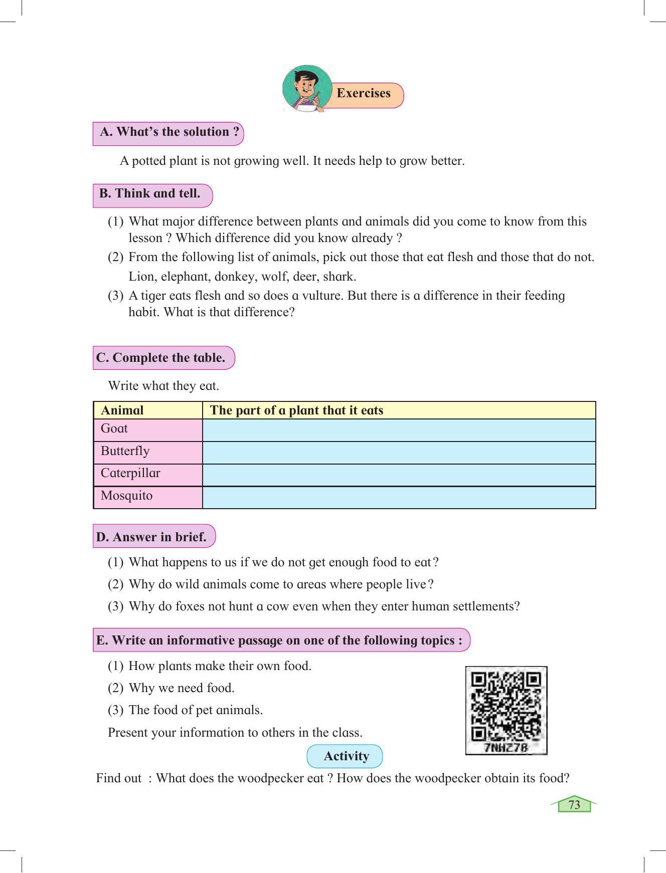 Maharashtra Board Class 3 Environmental Studies Textbook - Page 83