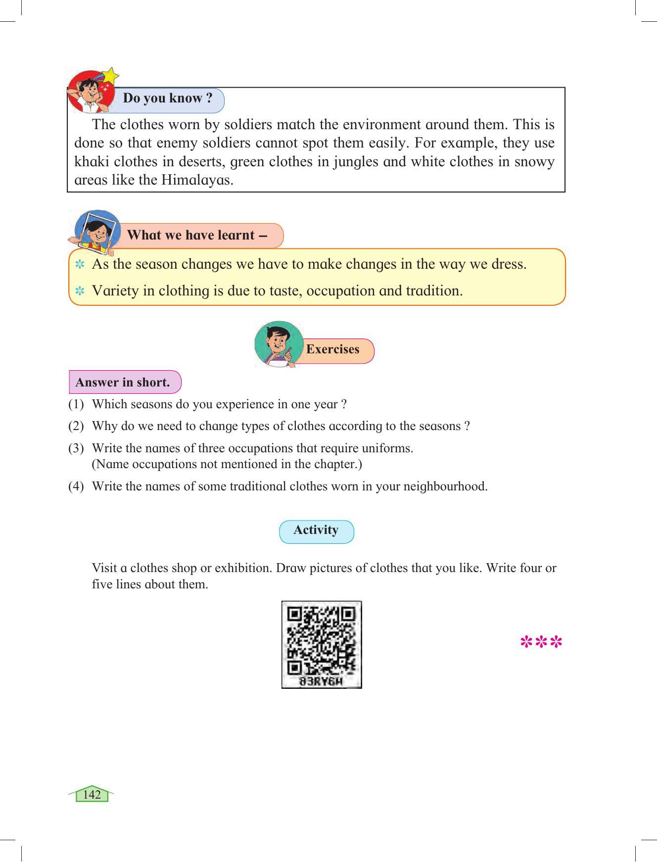 Maharashtra Board Class 3 Environmental Studies Textbook - Page 152