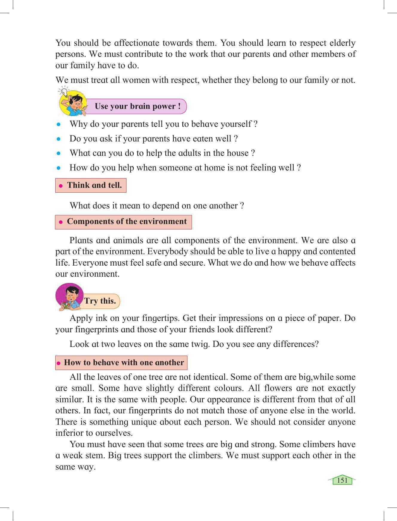 Maharashtra Board Class 3 Environmental Studies Textbook - Page 161