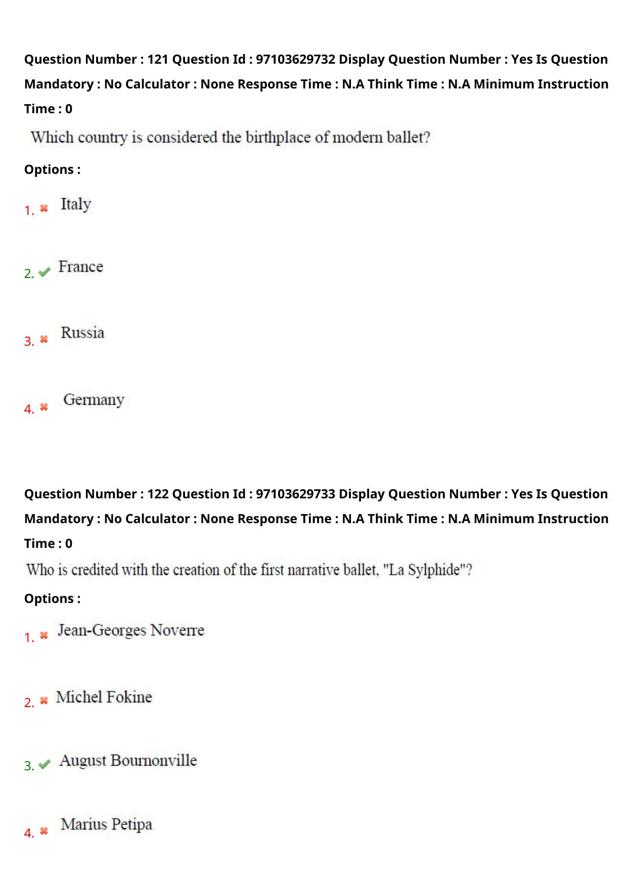 AP RCET 2024 Performing Arts Question Paper - Page 73