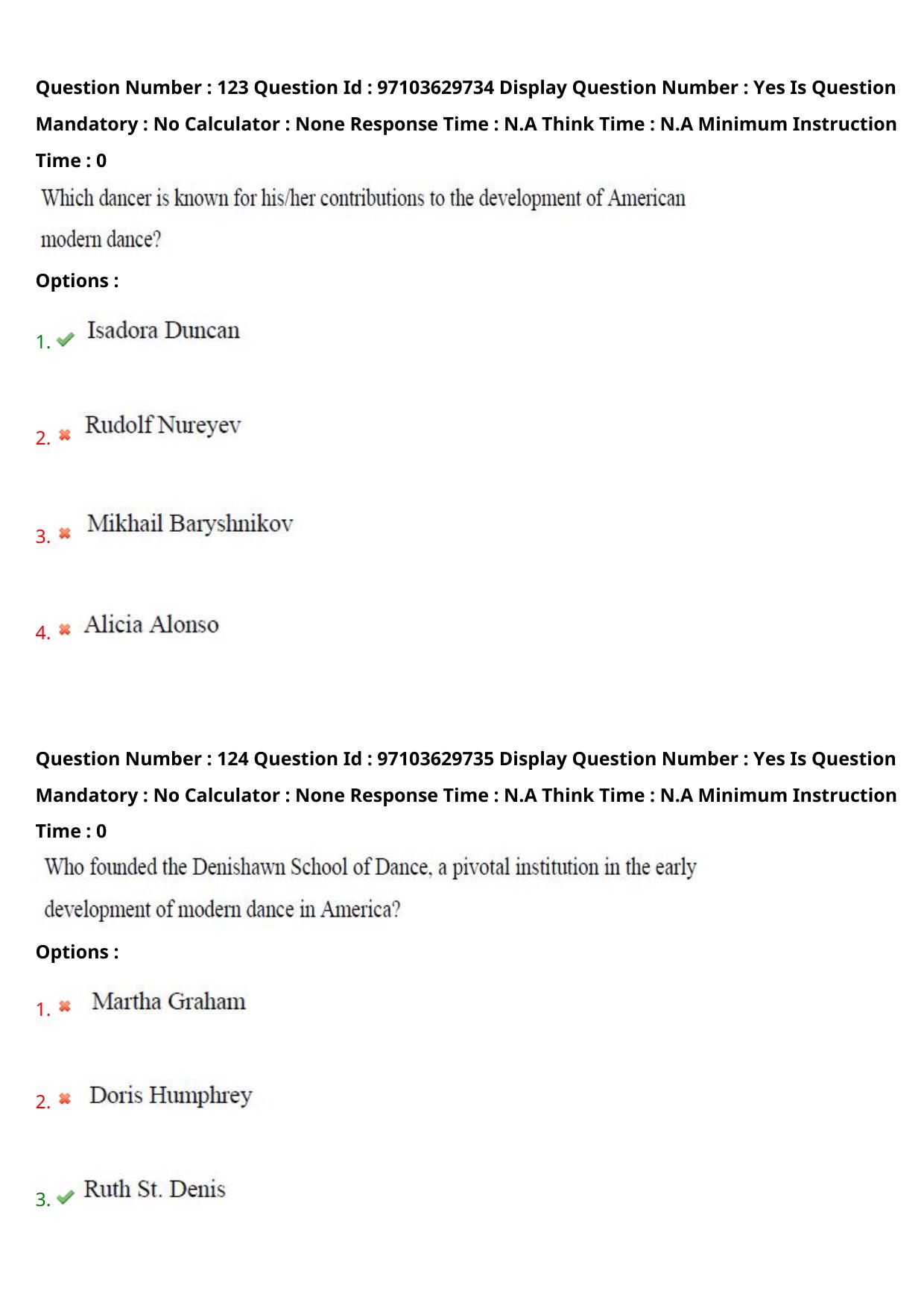 AP RCET 2024 Performing Arts Question Paper - Page 74