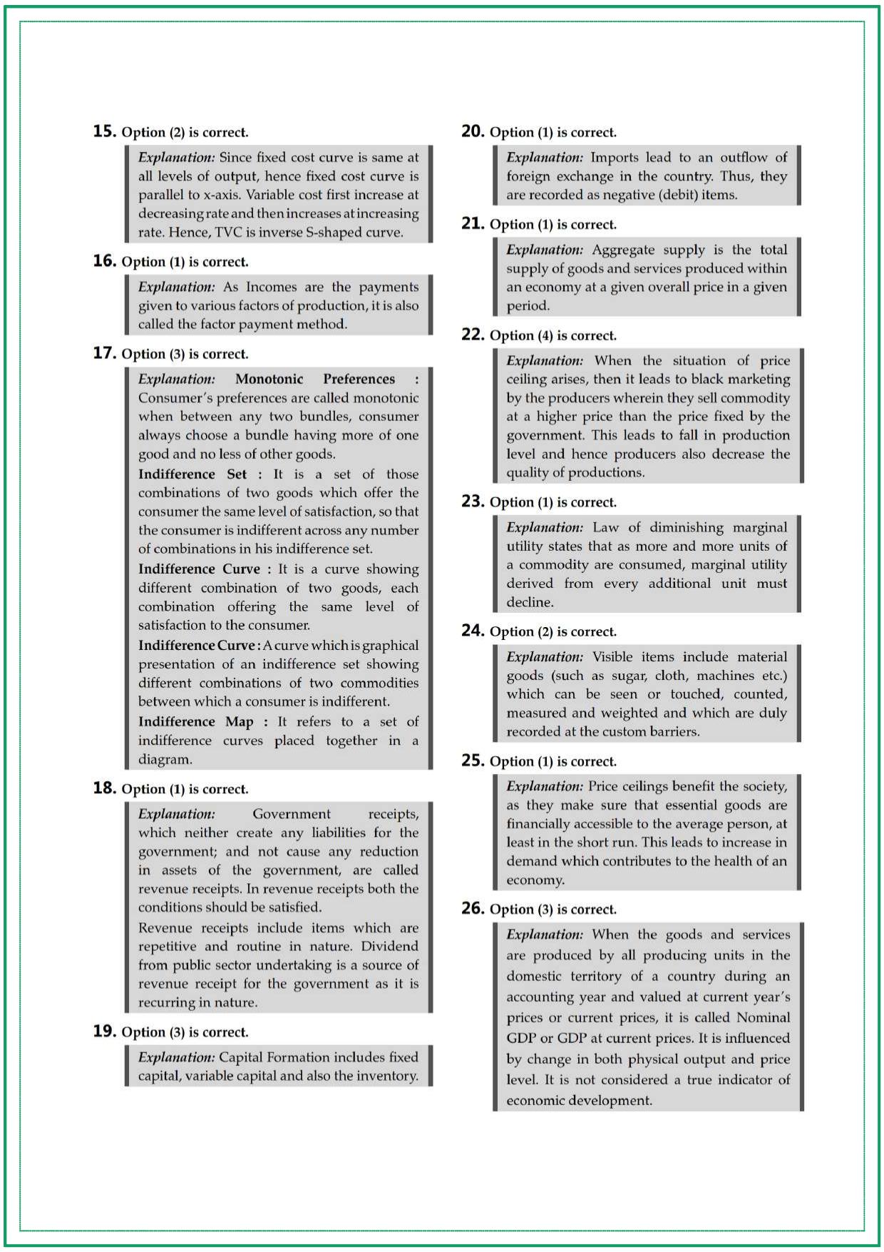 CUET UG Economics Sample Paper 10 - Page 7
