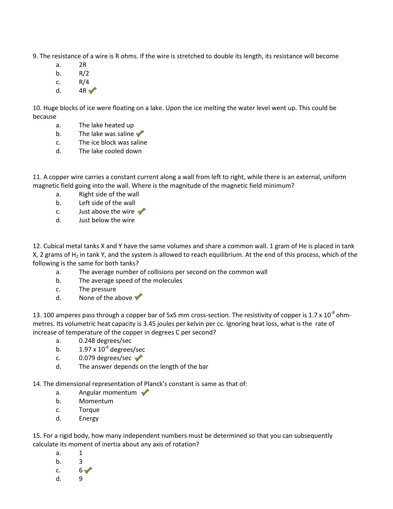 TIFR GS 2014 Biology Question Paper - Page 5