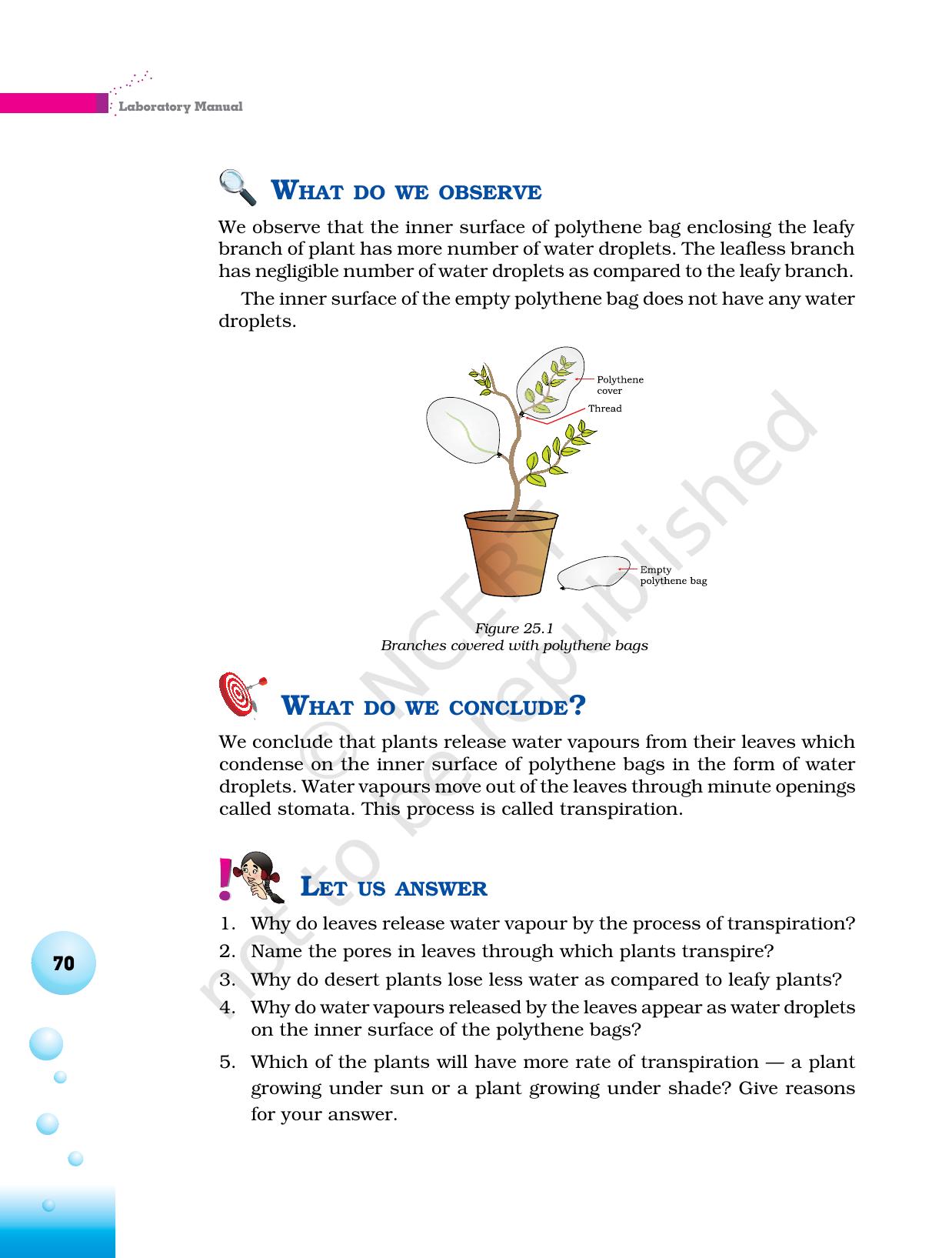 NCERT Laboratory Manuals for Class VI to VIII Science - Theme 3 The world of the living - Page 2