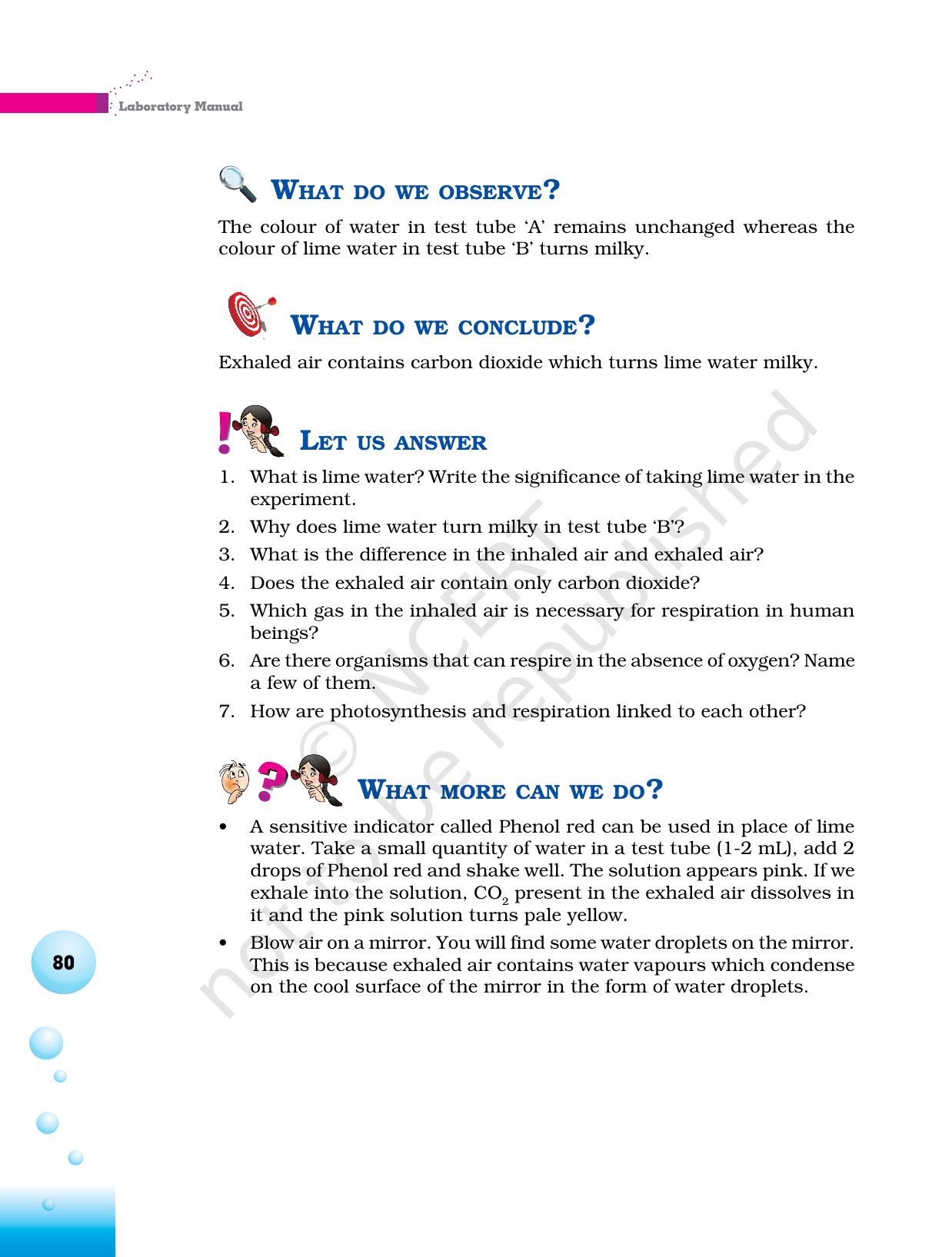 NCERT Laboratory Manuals for Class VI to VIII Science - Theme 3 The world of the living - Page 12
