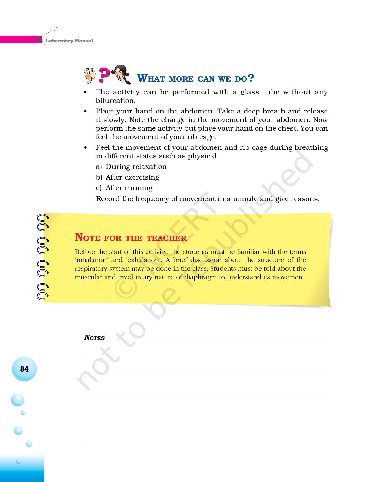 NCERT Laboratory Manuals for Class VI to VIII Science - Theme 3 The world of the living - Page 16