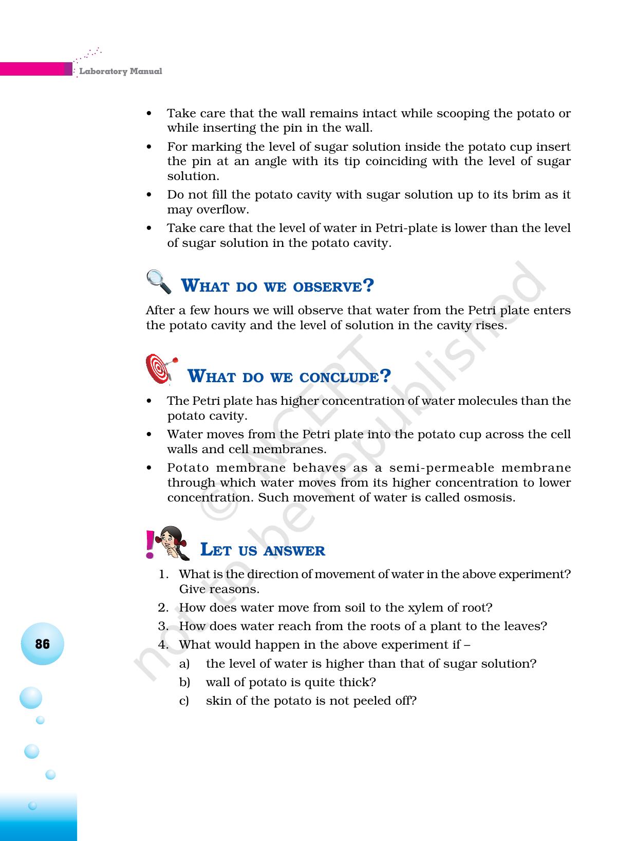 NCERT Laboratory Manuals for Class VI to VIII Science - Theme 3 The world of the living - Page 18