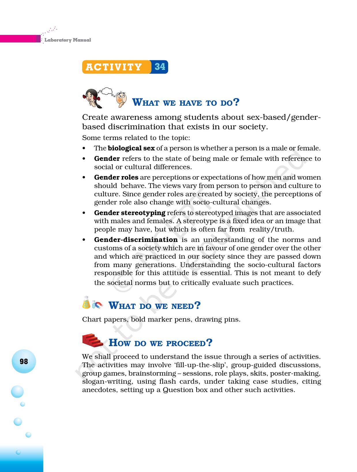 NCERT Laboratory Manuals for Class VI to VIII Science - Theme 3 The world of the living - Page 30