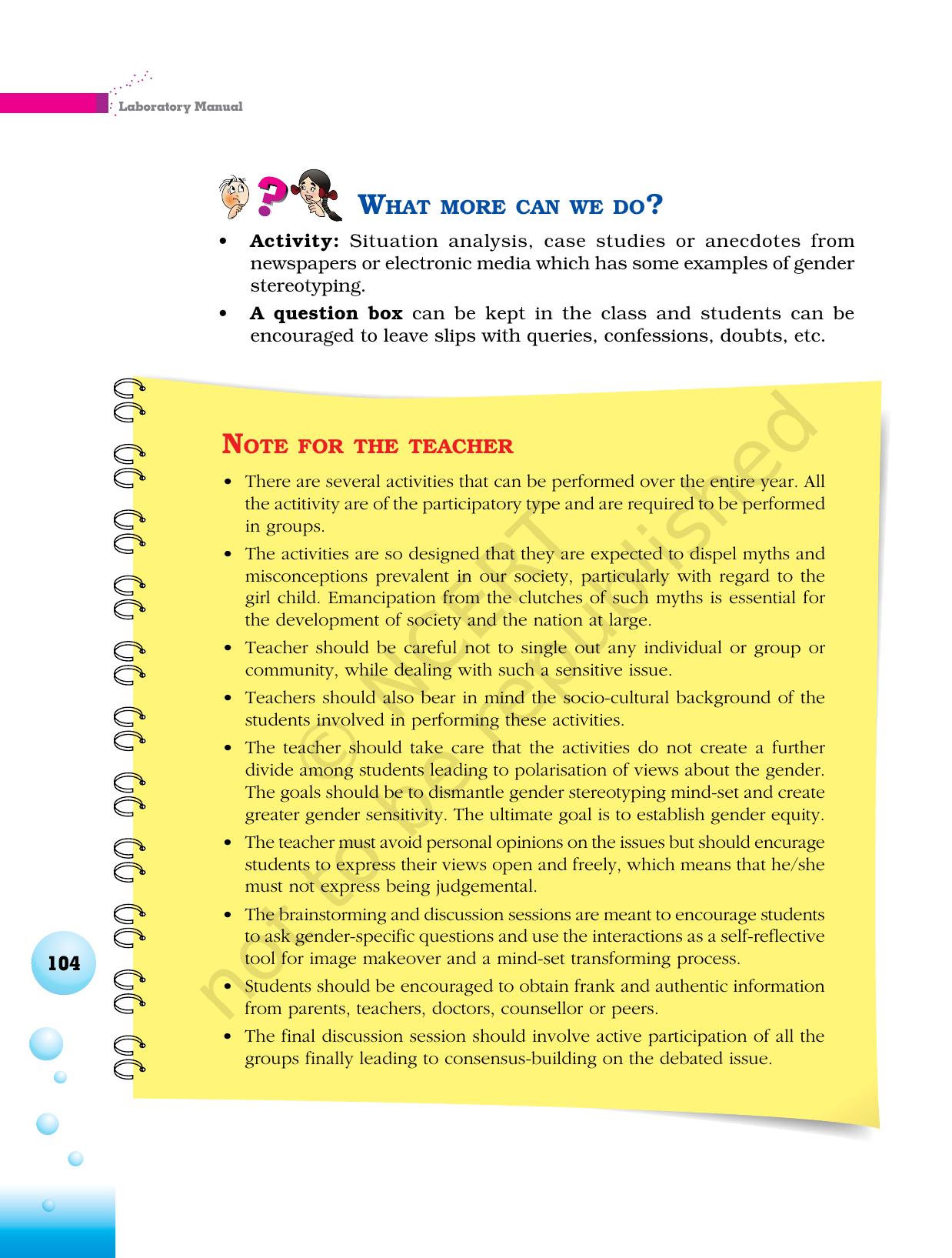 NCERT Laboratory Manuals for Class VI to VIII Science - Theme 3 The world of the living - Page 36
