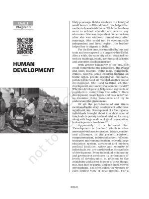 NCERT Book for Class 12 Geography (Part-II) Chapter 3 Human Development