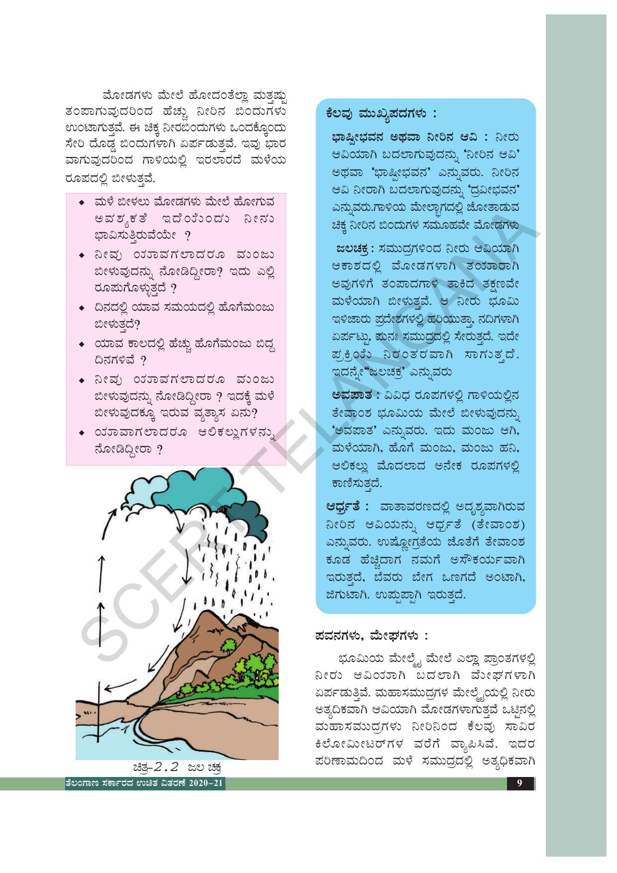 TS SCERT Class 7 Social Science (Kannada Medium) Text Book - Page 19