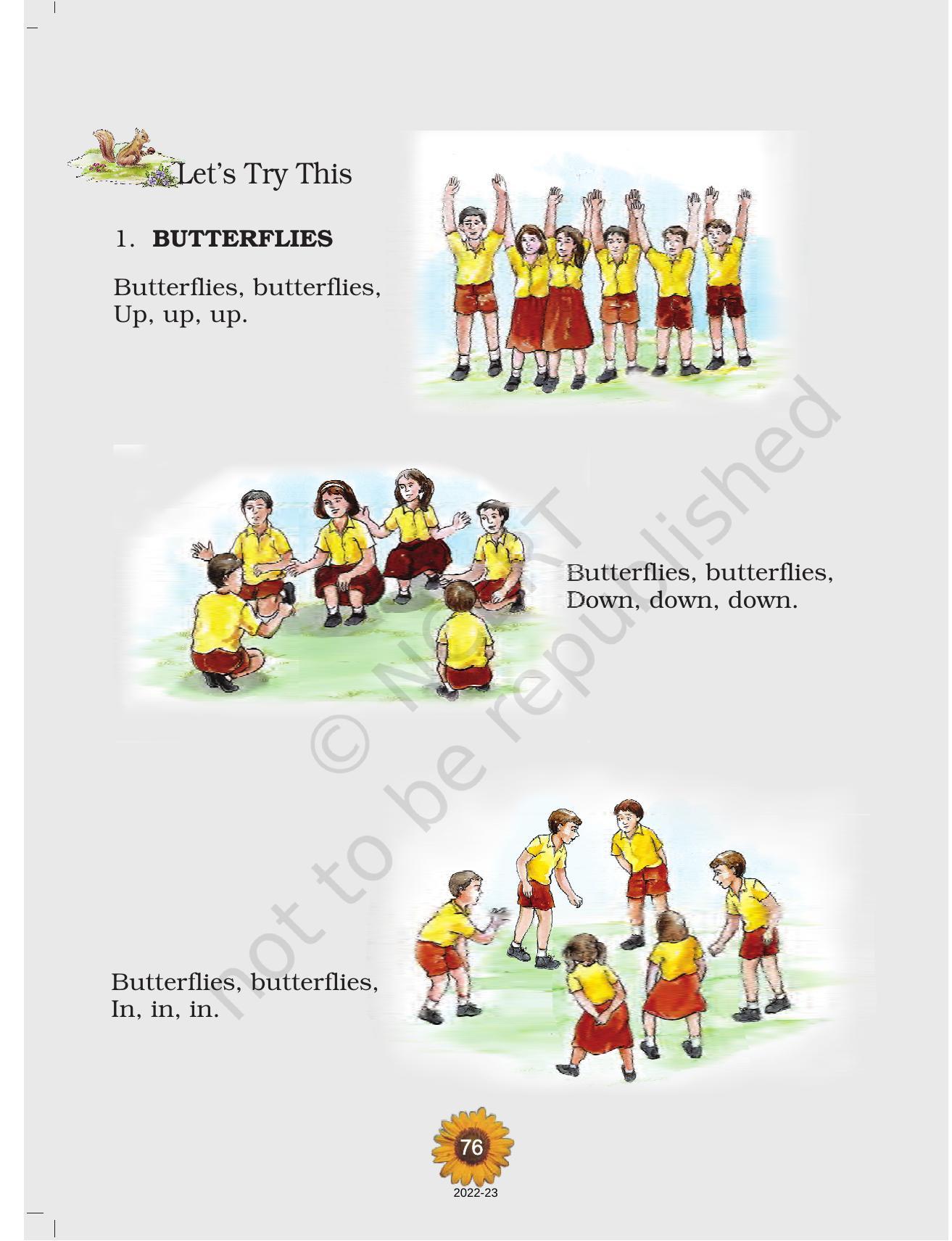 NCERT Book for Class 1 English (Raindrop):Unit 18-May I Come In? - Page 3